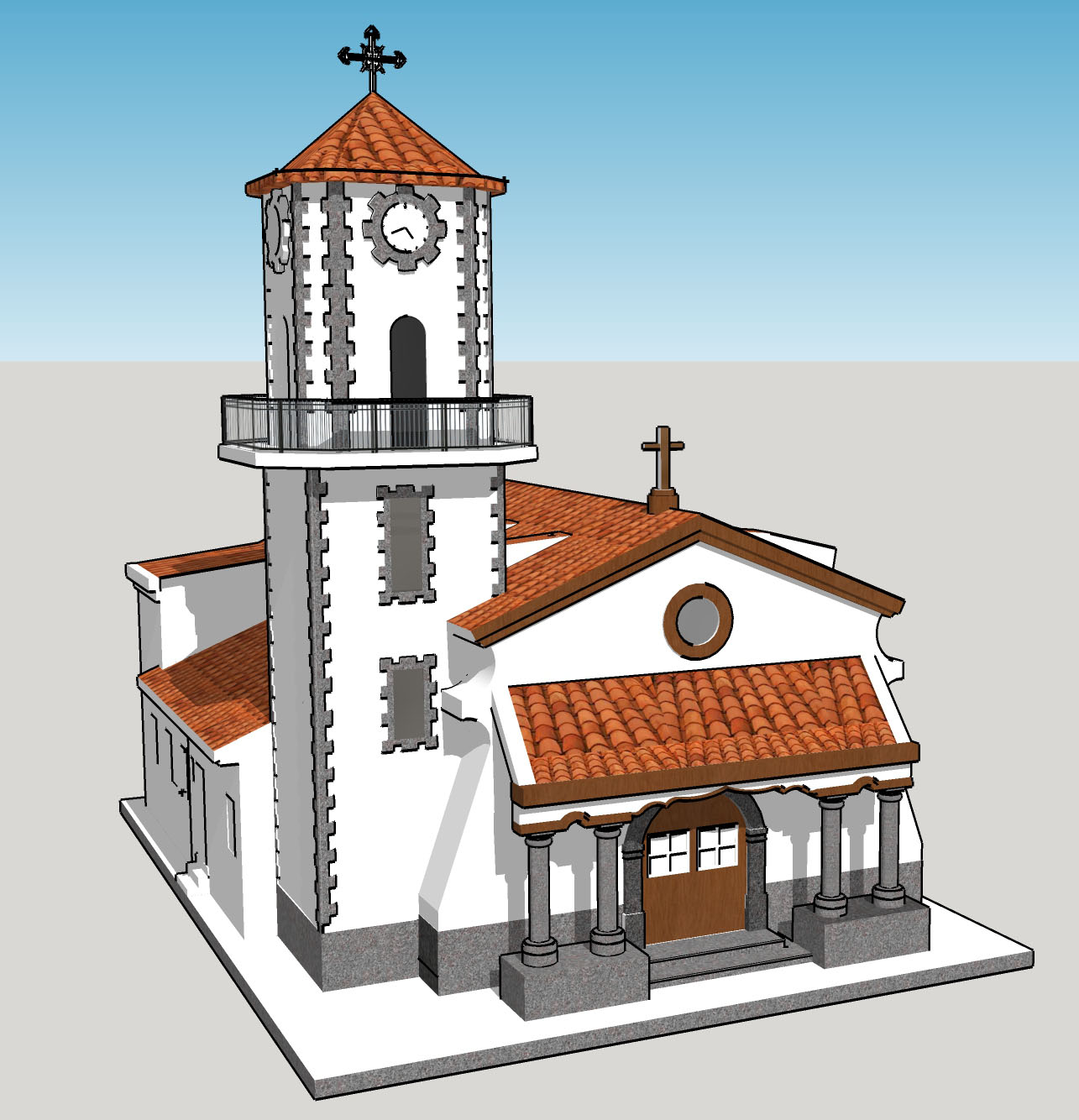 Iglesia Todoque, La Palma