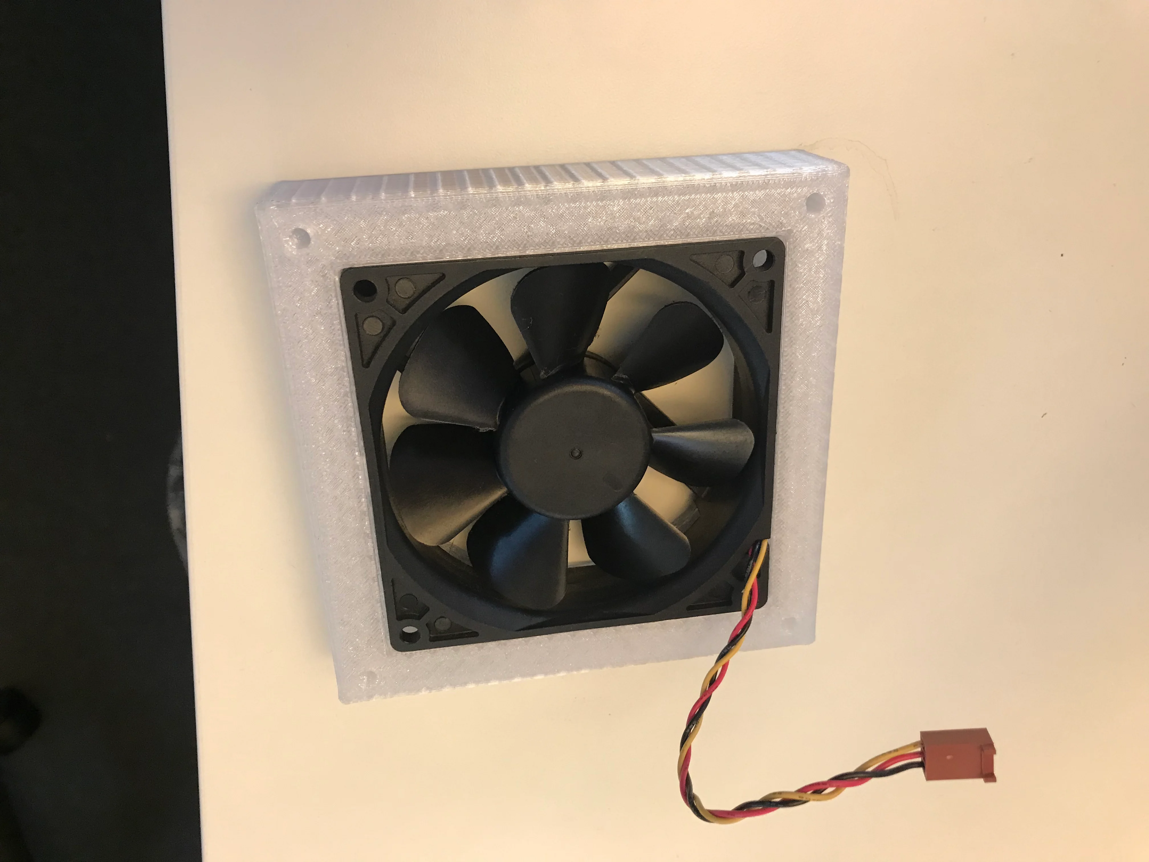92mm to 120mm case fan adapter