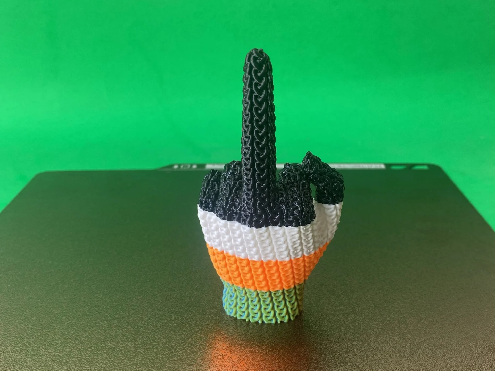 Crochet Pattern Middle Finger, Cute Knitted