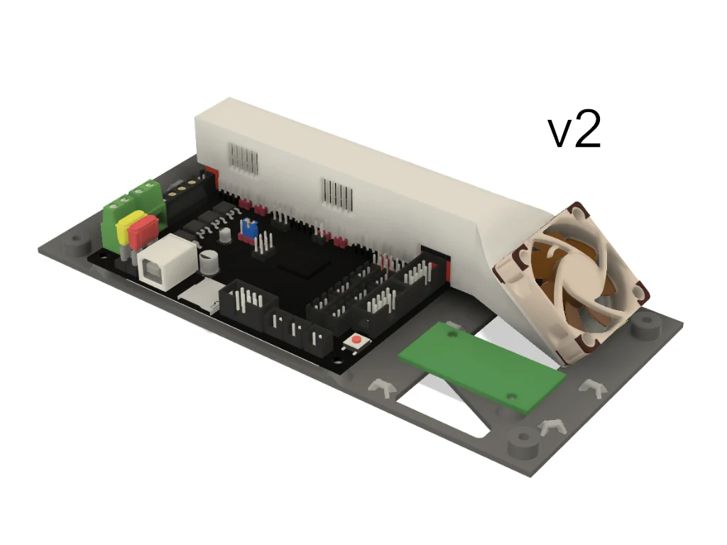 Bigtreetech SKR 1.3/1.4 mounting bracket for Sovol 3D SV01 UPDATE: v2