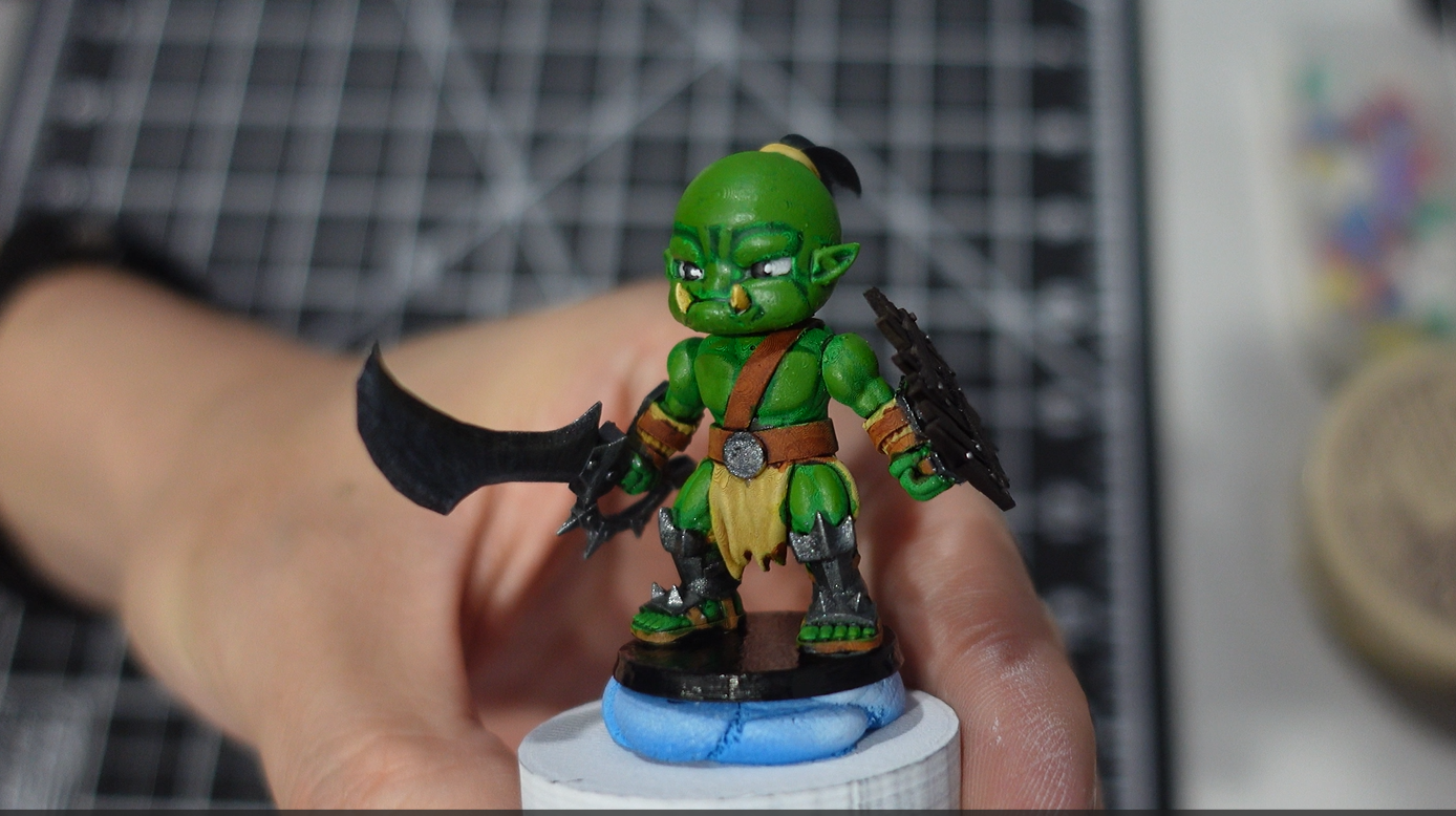 Chibi Orc Warrior