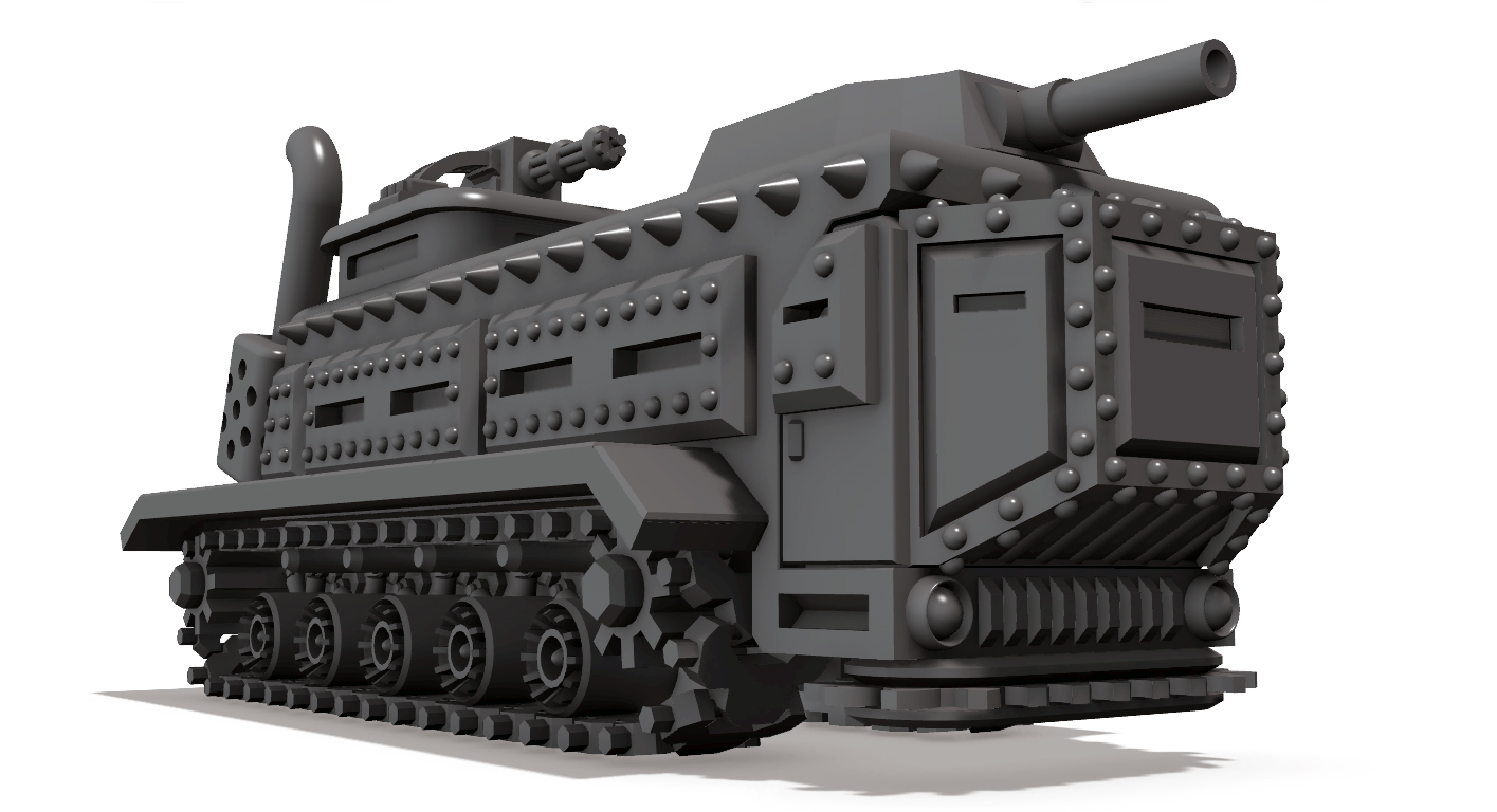 Gaslands Bus - Postapocalyptic vehicle