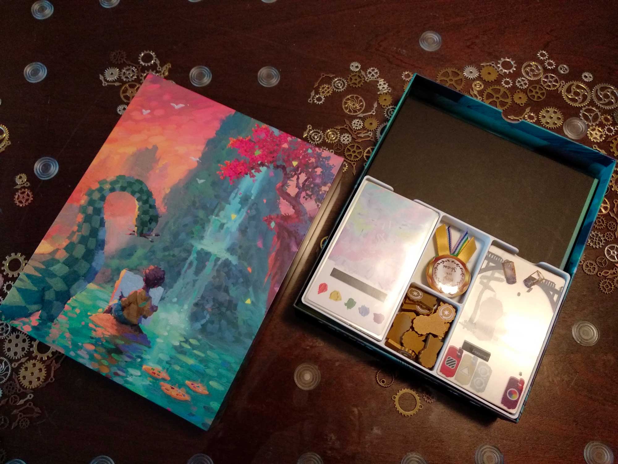 Canvas  Reflections board game insert