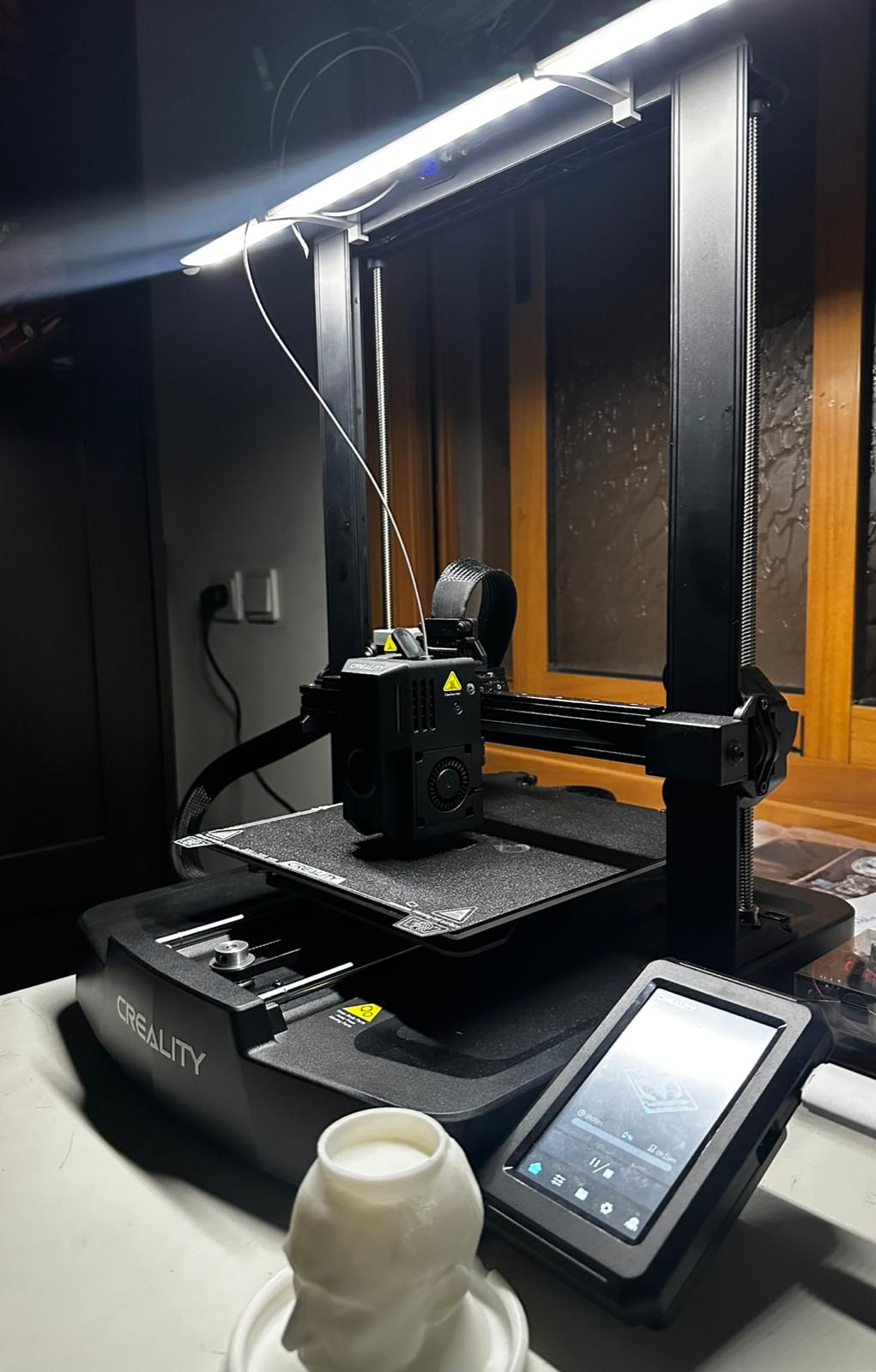 Ender 3 v3 Ke/SE Led Bar Holder