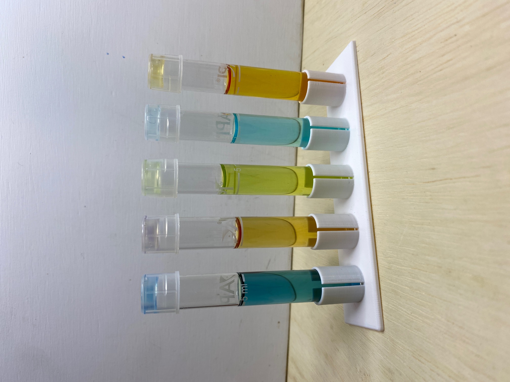 test tube rack for API water test kit