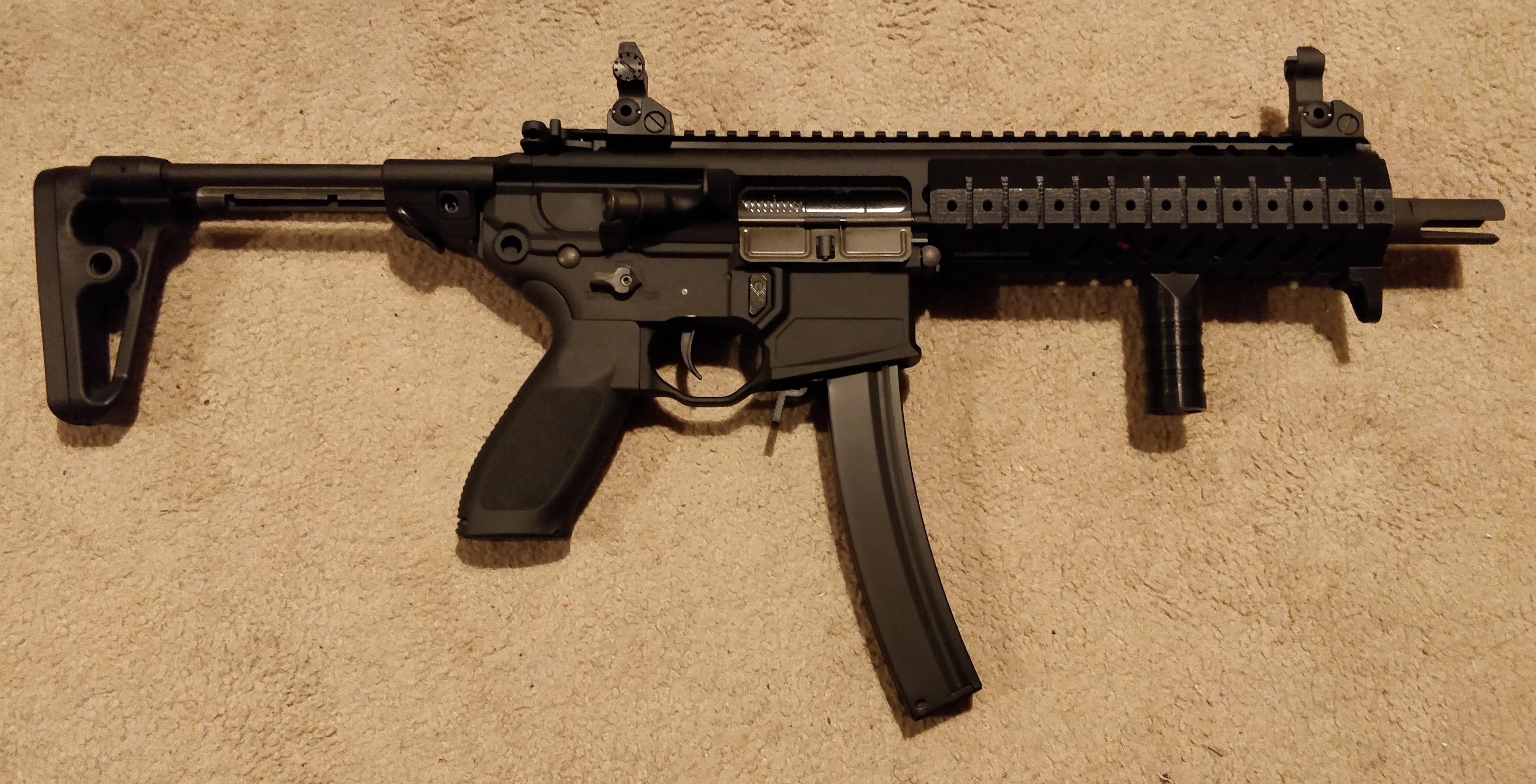 Cybergun MCX to MPX gen 1 Rail