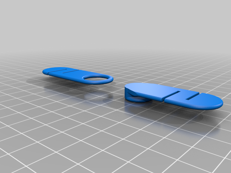 Mask Clip for face masks with non-elastic ties/strings.