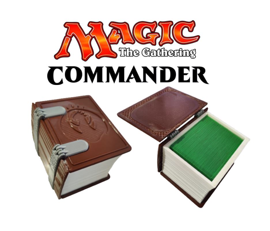 MTG deck box - Commander IZZET book