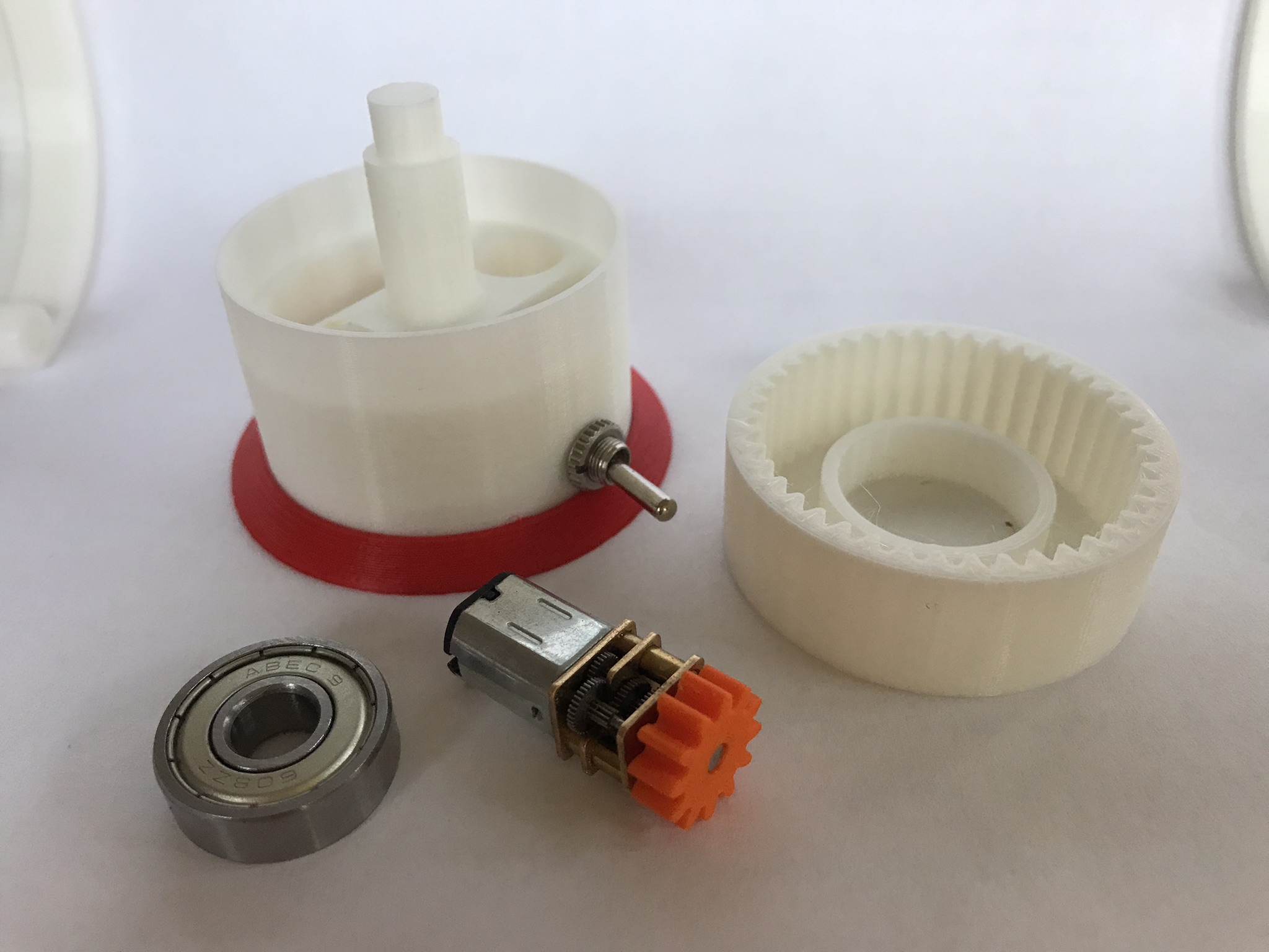 Motorized Turntable for Tabletop Figures