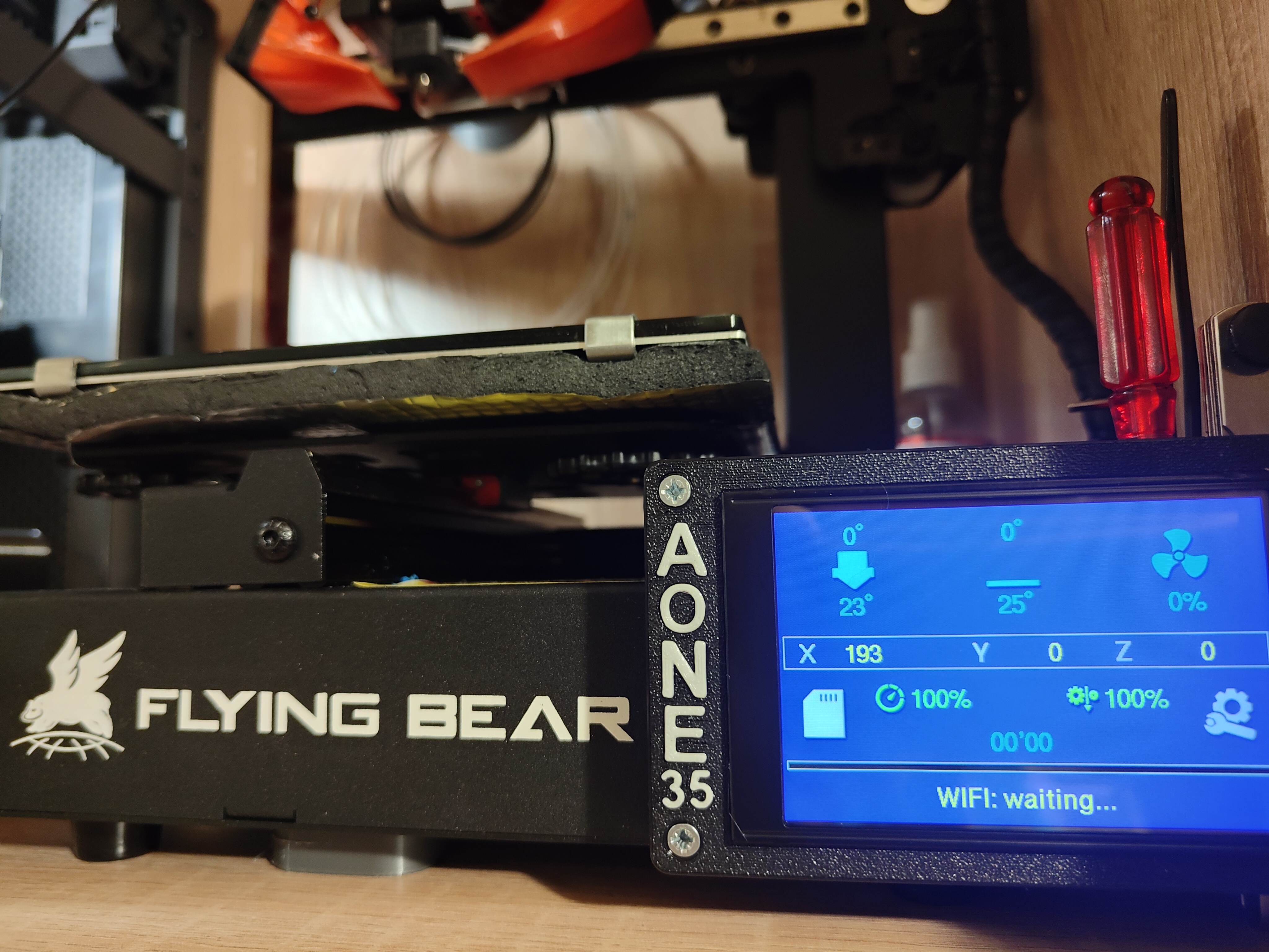 Flying Bear Aone 2  WiFi by 3.5TFT Screen