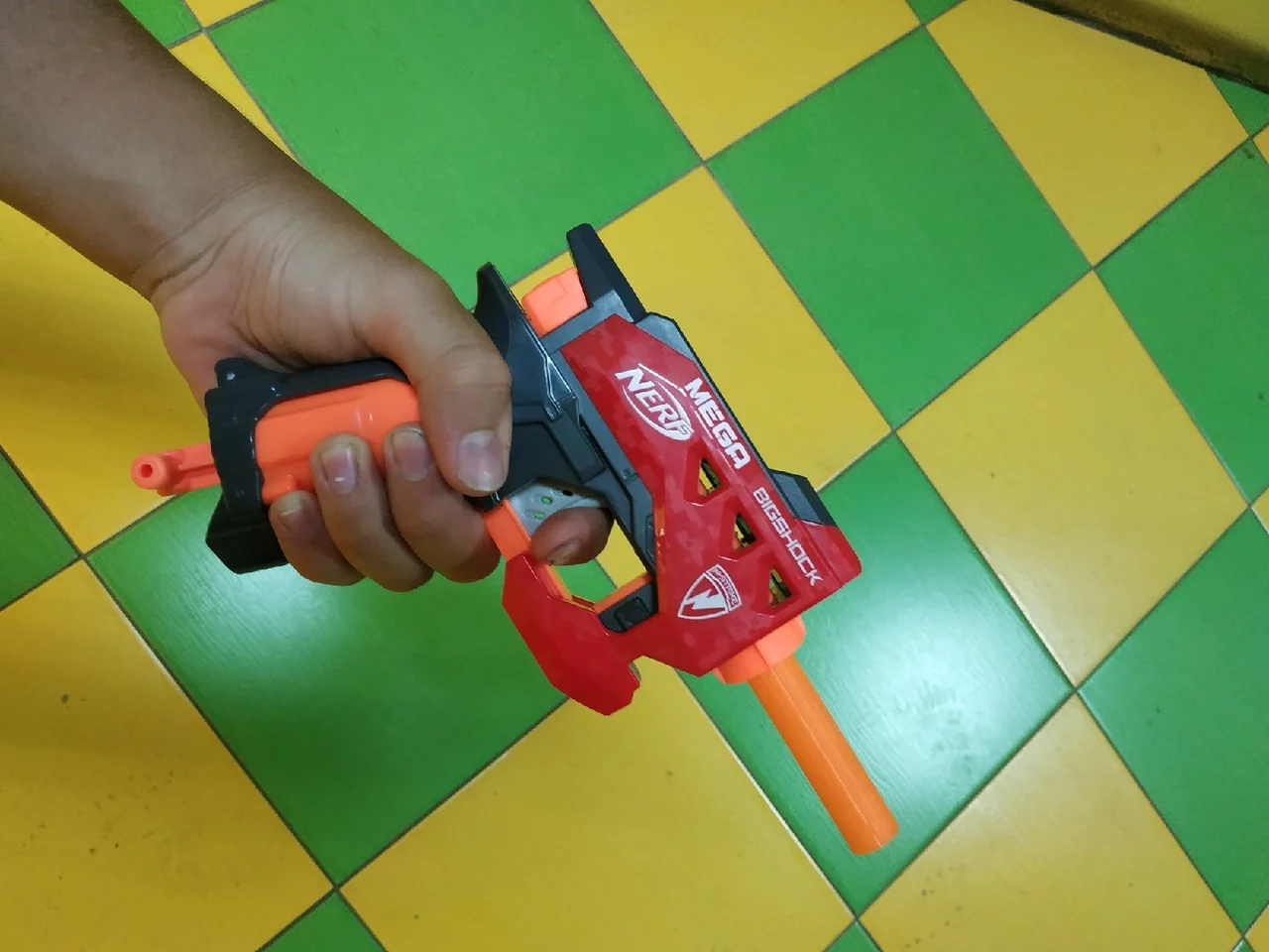 Nerf Bigshock Elite barrel