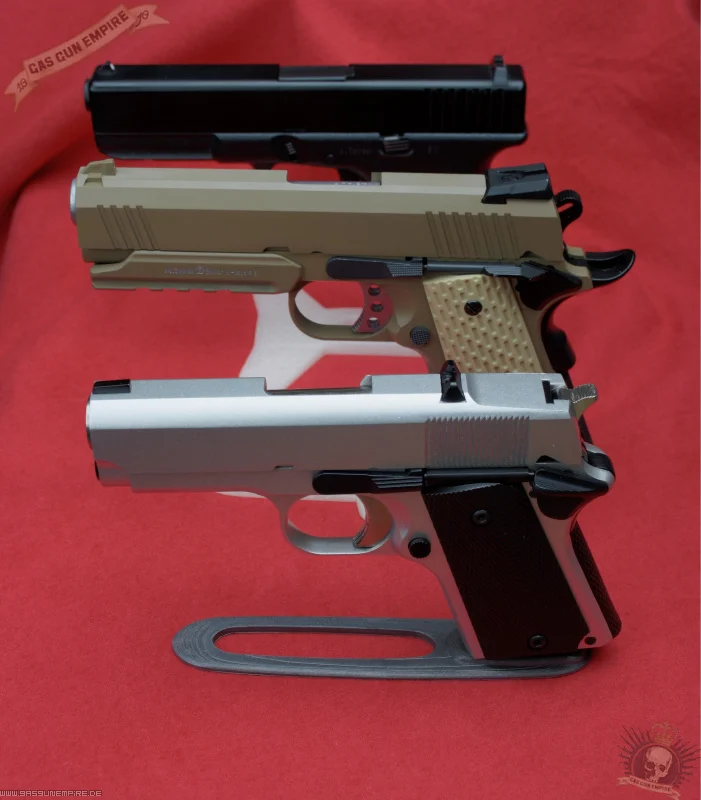 Airsoft Pistol Stand System