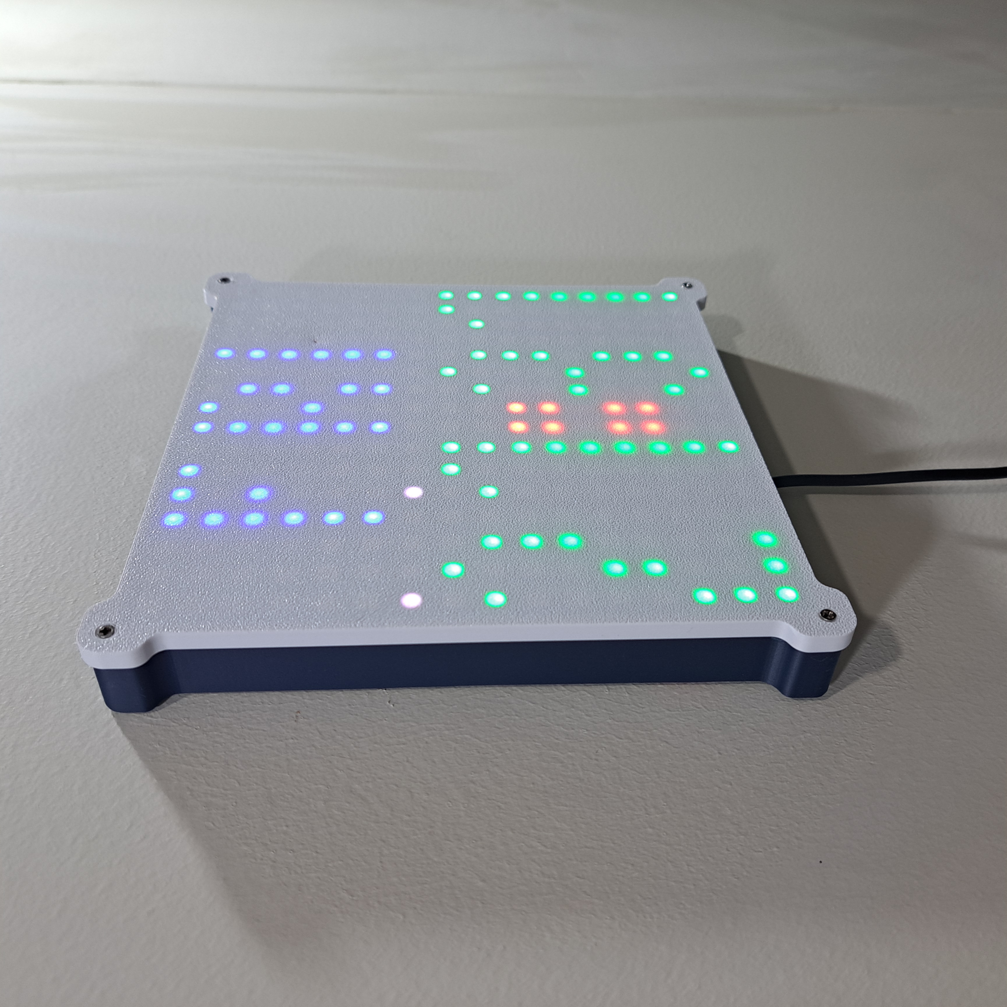 WisBlock RAK14012 - 16x16 Matrix Wall Clock with WiFi time update