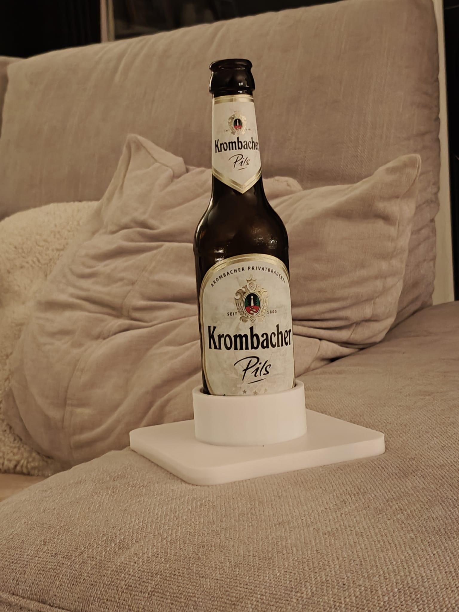 Flaschenhalter/Ständer 0,33 für Sofa, Bett | Bottle holder/stand 0.33 for sofa, bed
