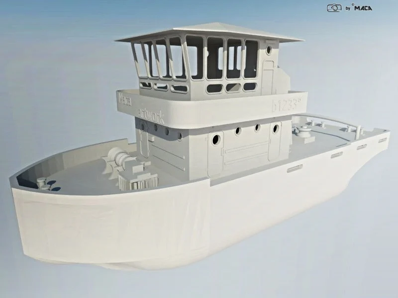 RC micro TugBoat