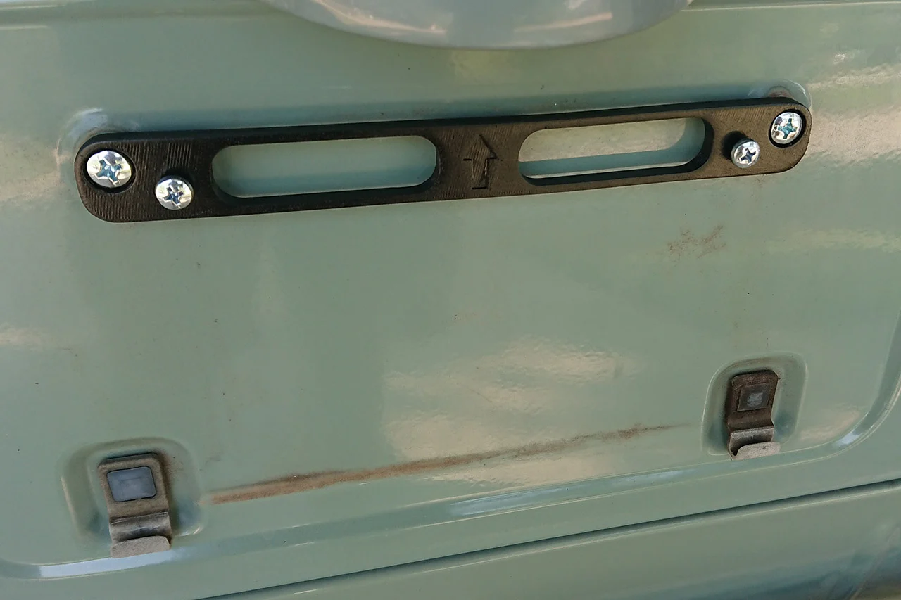 JDM to NA License Plate Adapter