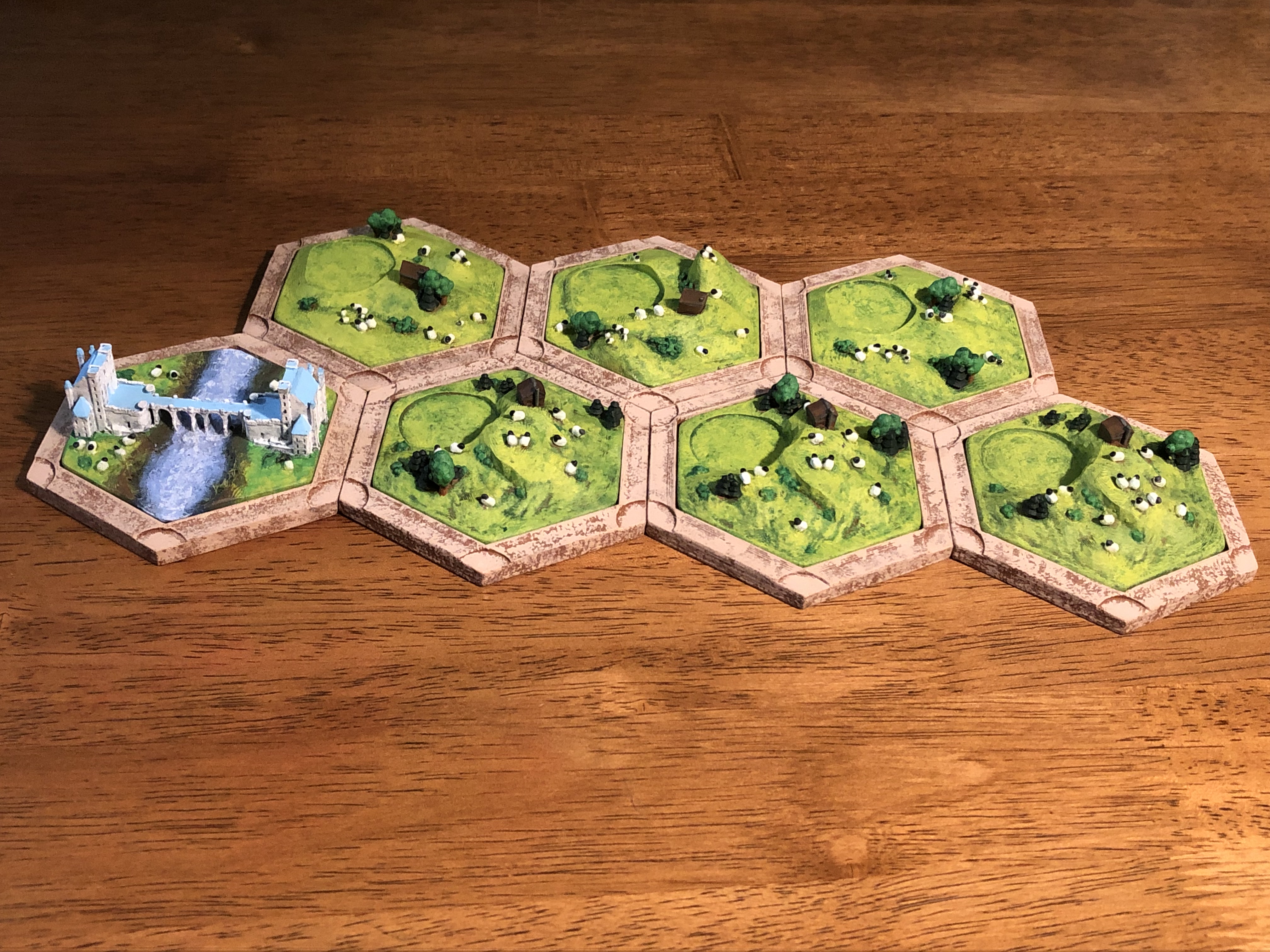 Catan Sheep Variants For Dakanzla 2.0 Magnetic Base Set