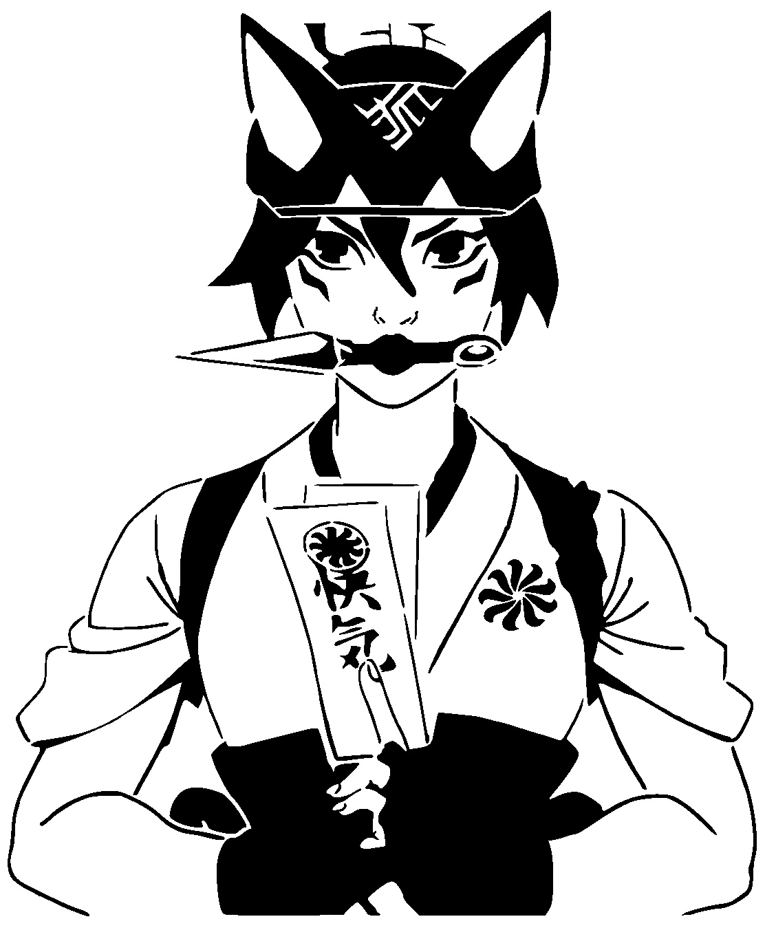 Kiriko stencil 2