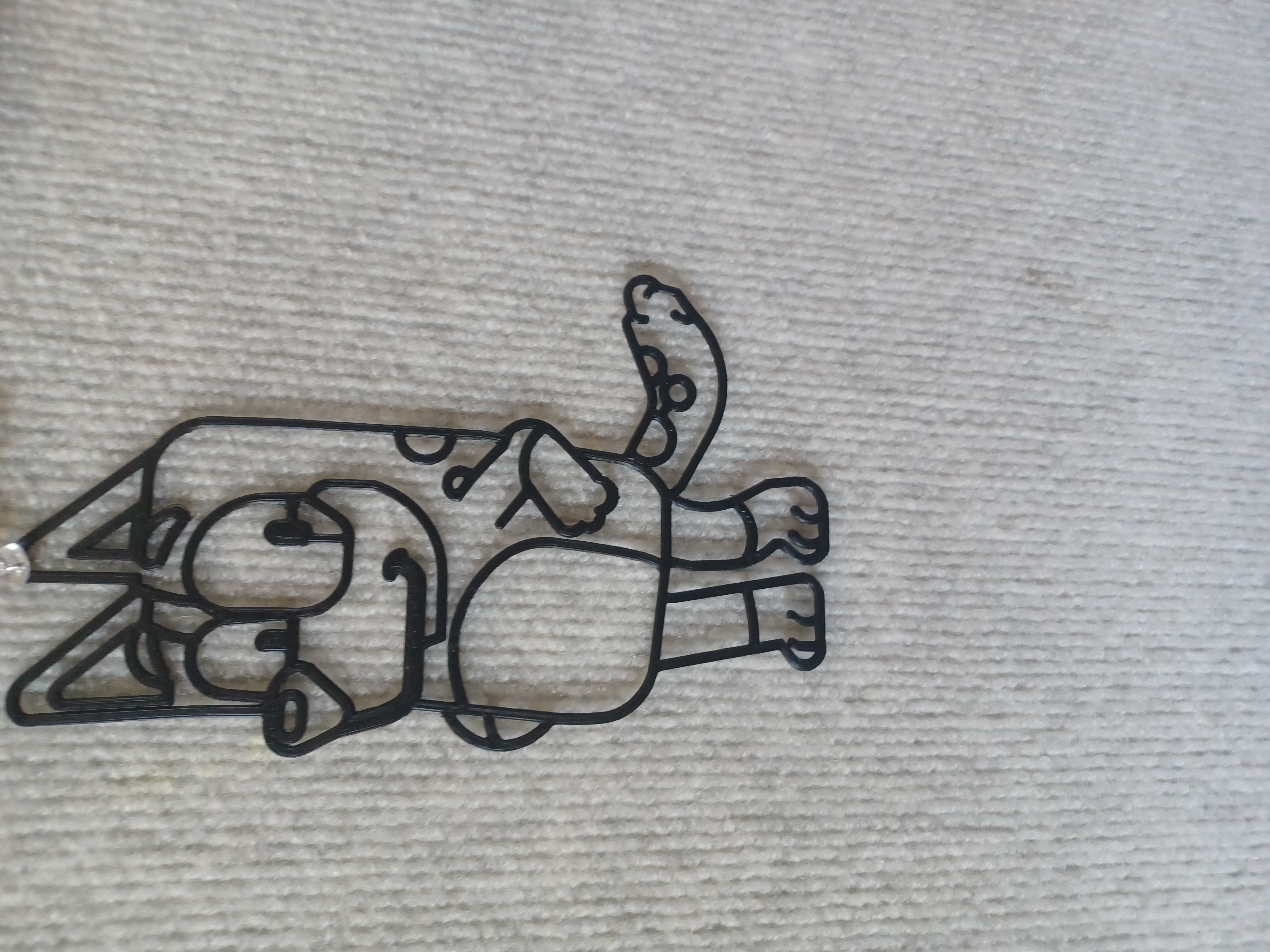 Bluey: Chilli 2d wall art