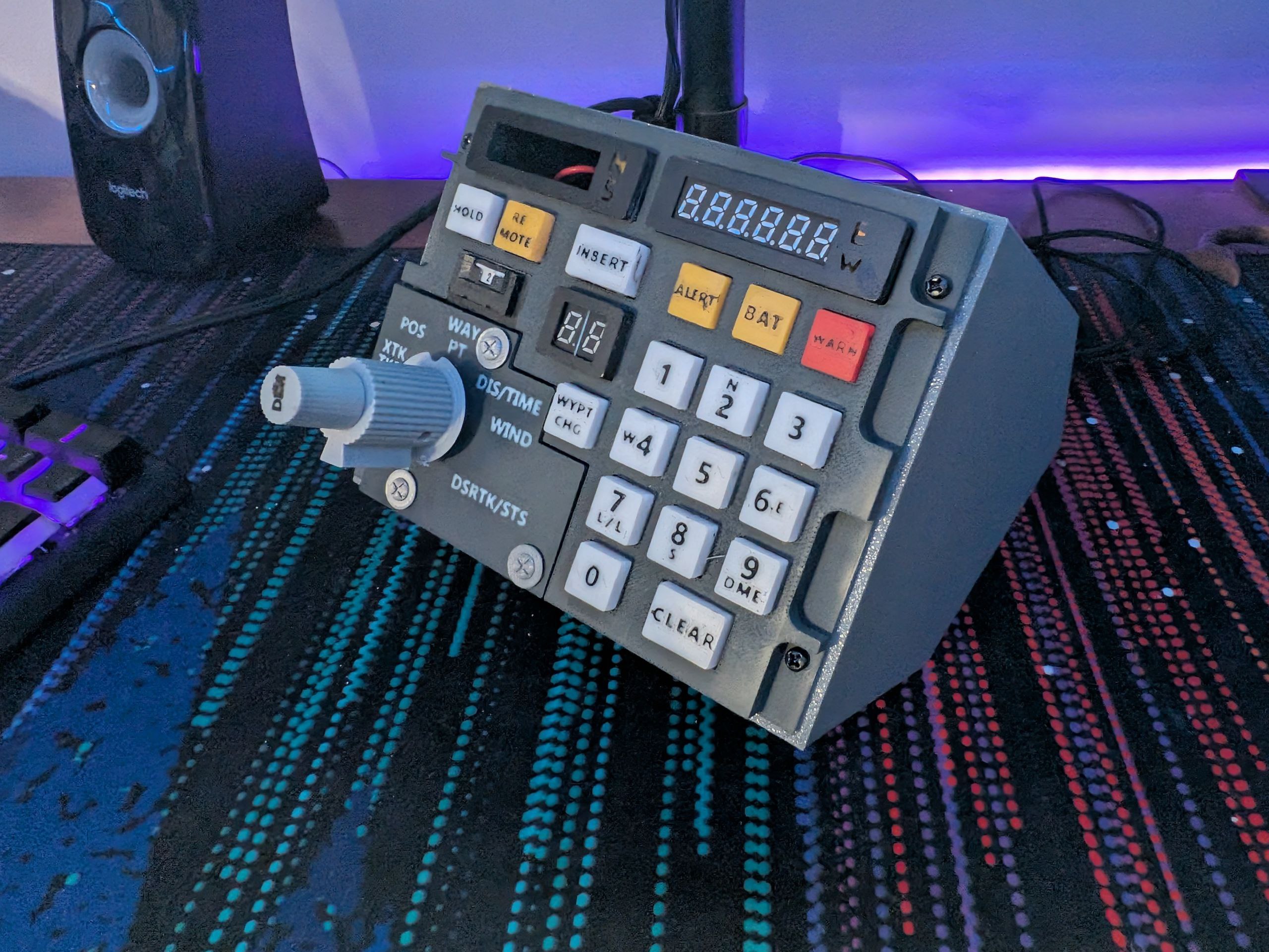 Delco Carousel IV-A (CIVA) Input Panel