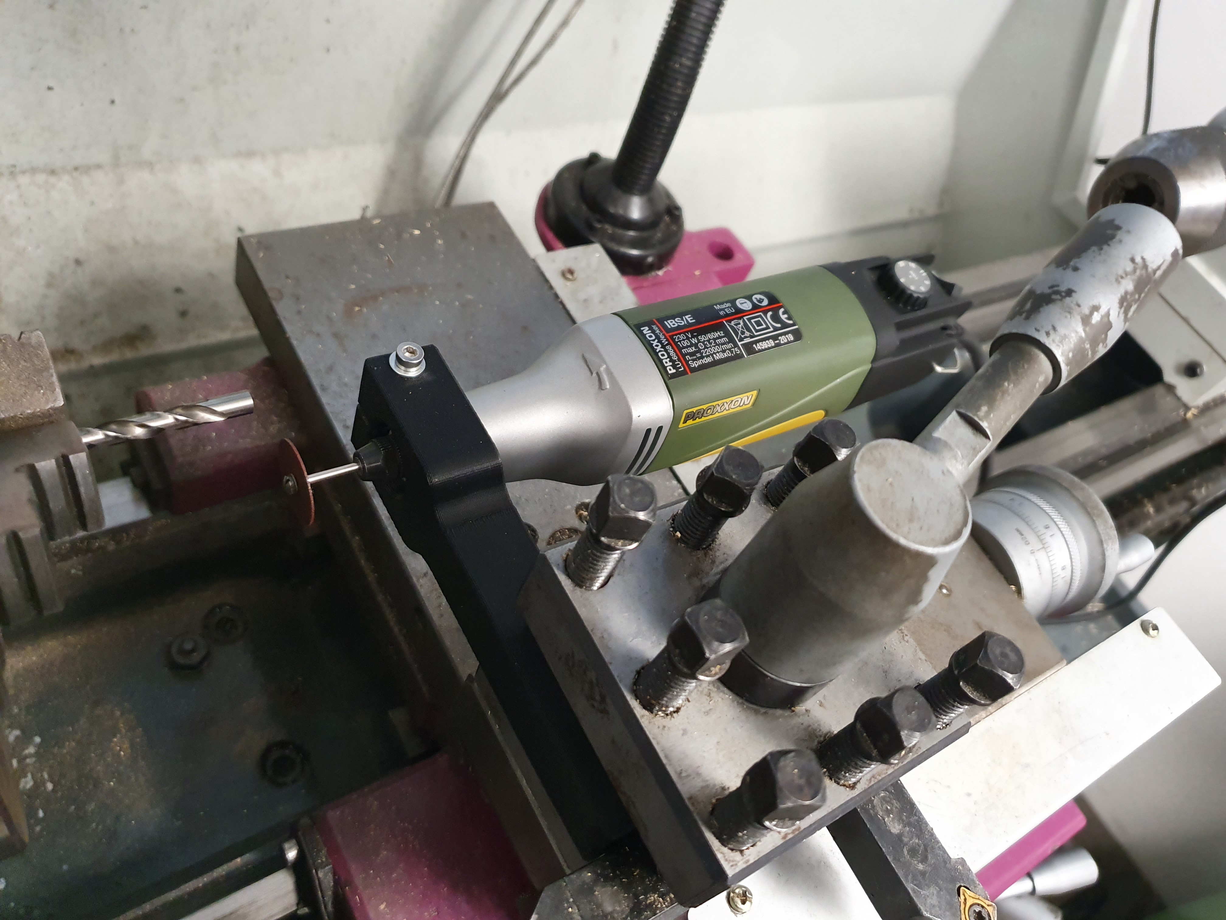 Proxxon IBS/E Lathe holder