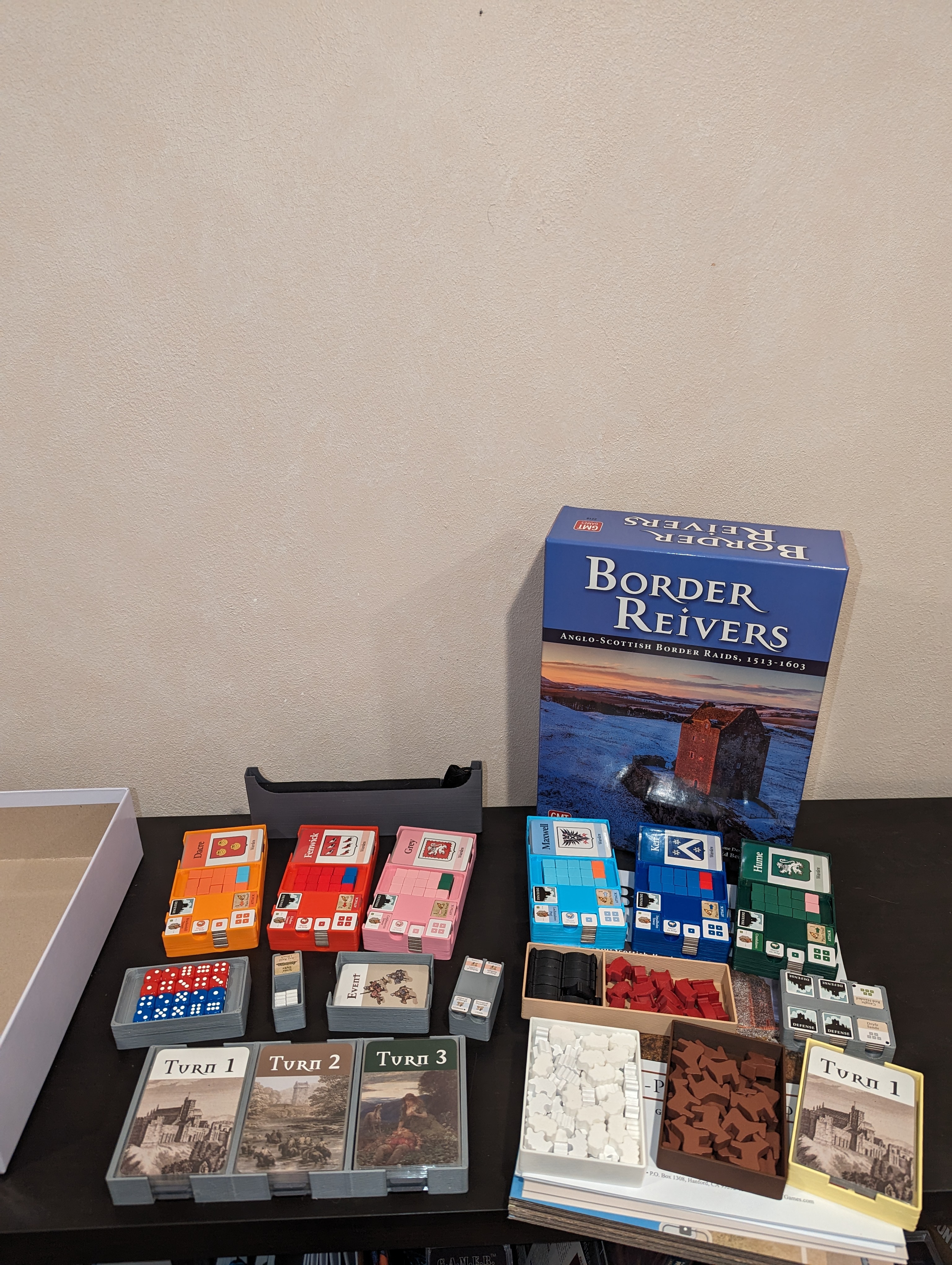 GMT Border Reivers Organizer / Insert