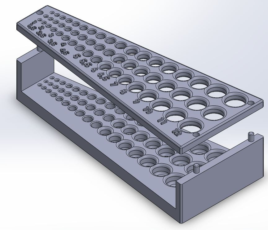 Drillbit-organizer