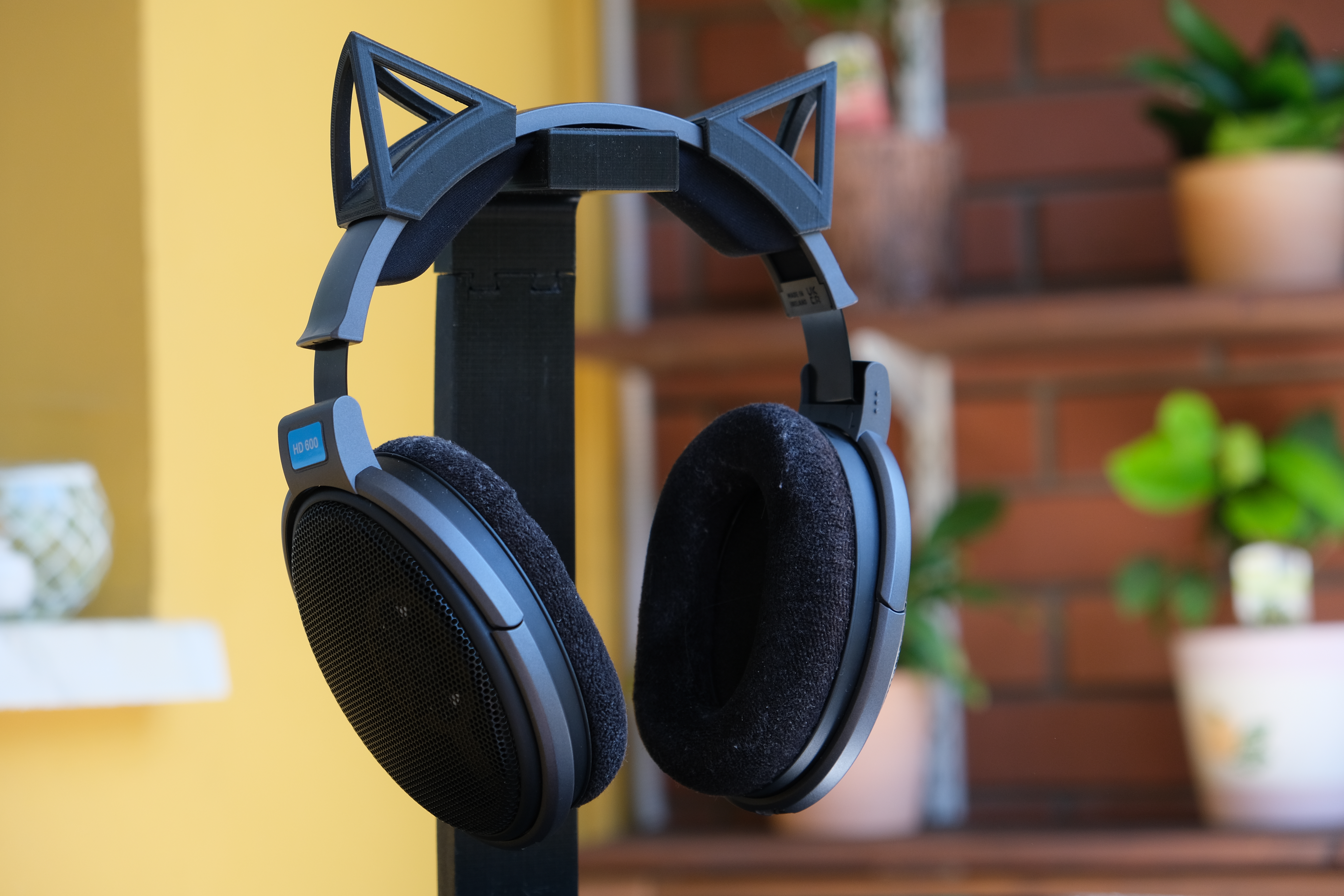 Custom Cat Ears for Headphones (for HD600)