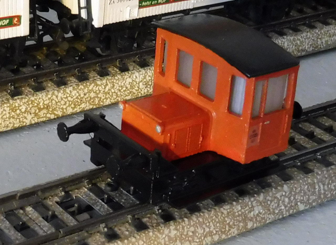 DSB Traktor 57 - Olsen Banden Lokomotive H0 - Gauge