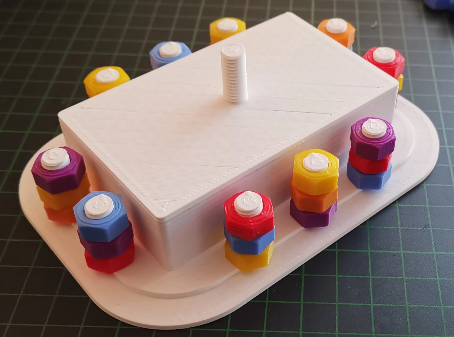 Christmas Gift Giftcard Box with a twist! Or at least 32 twists...