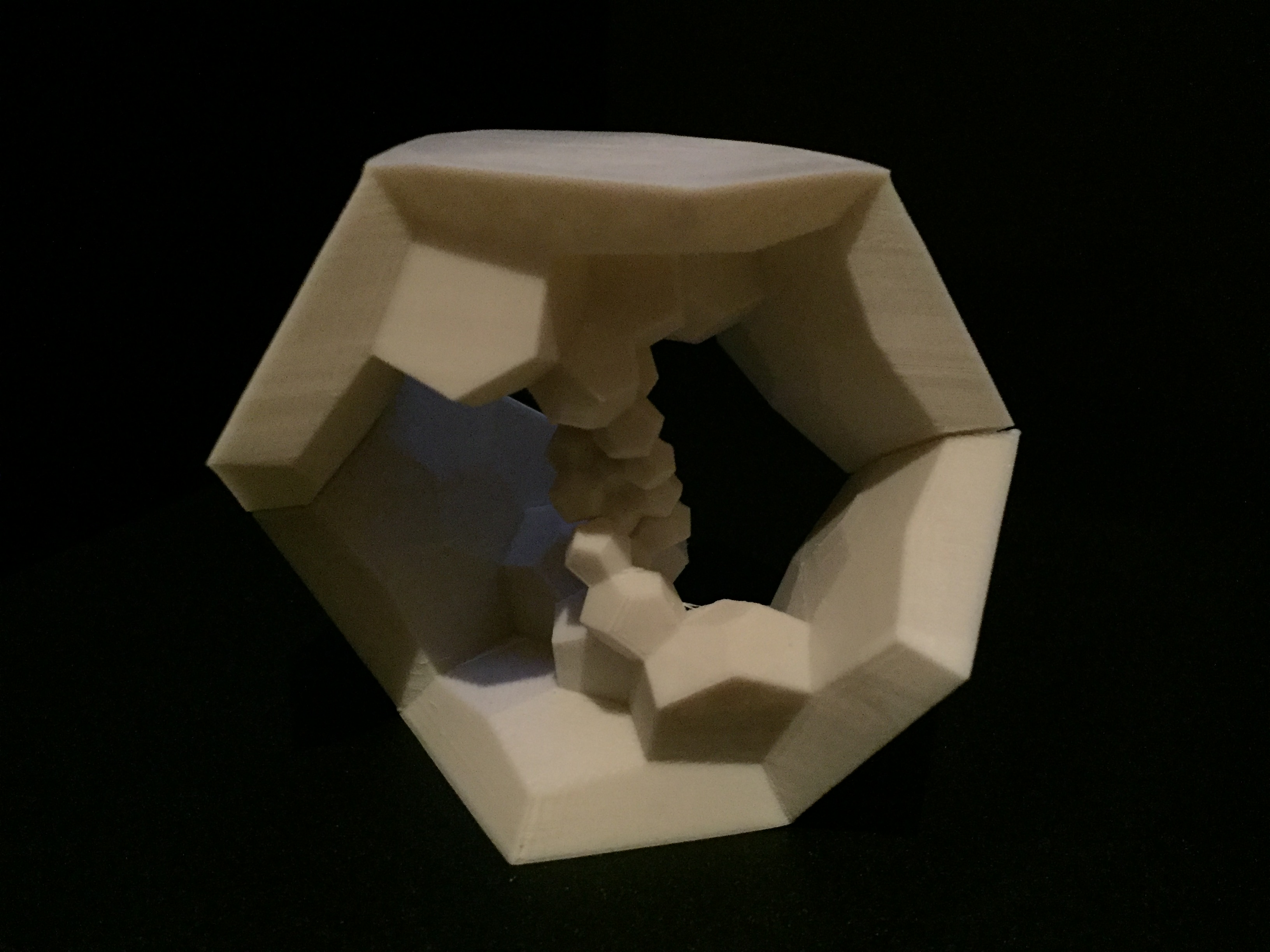 120-cell internal structure