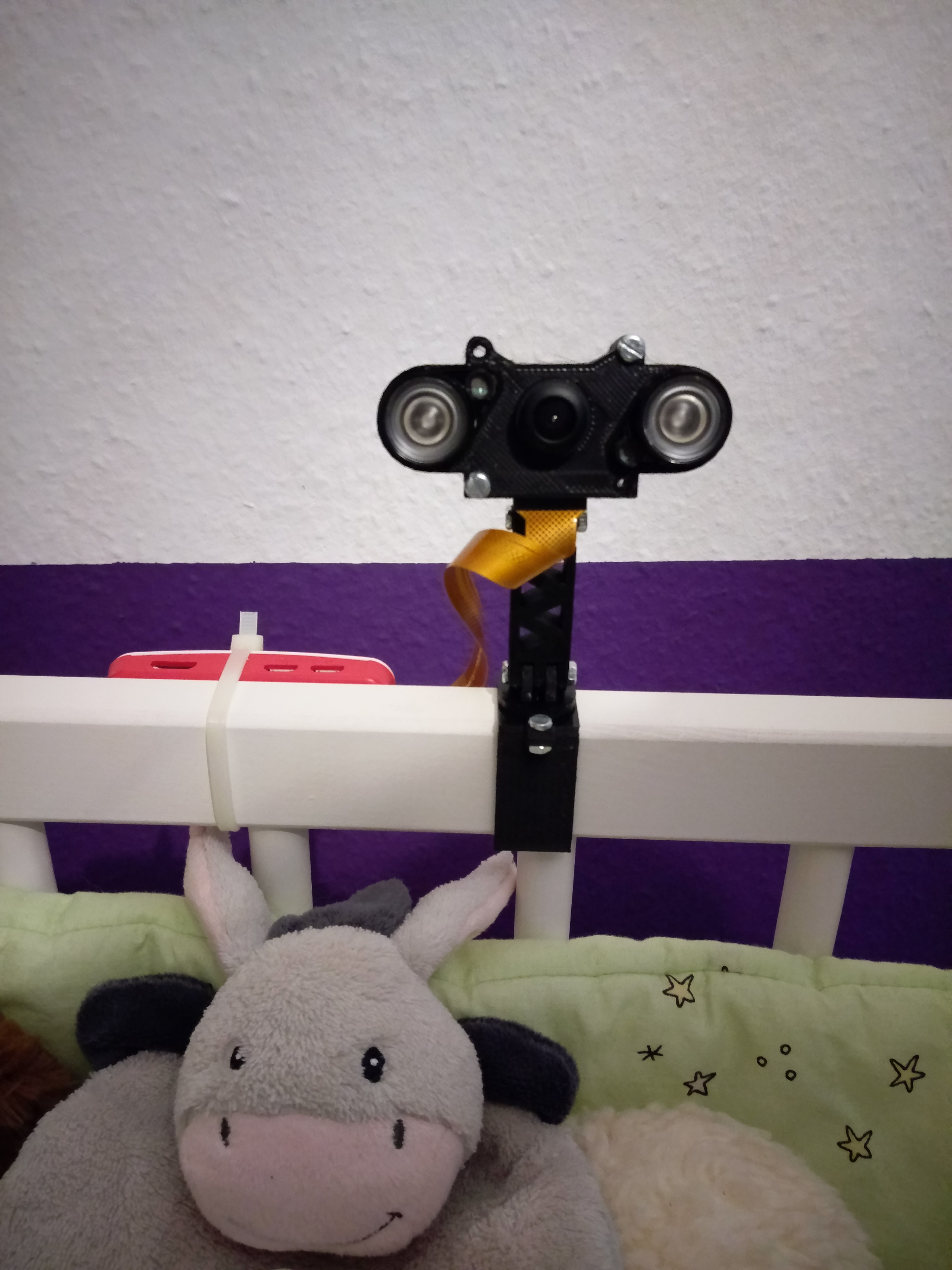 Pi Zero as Babycam Mount