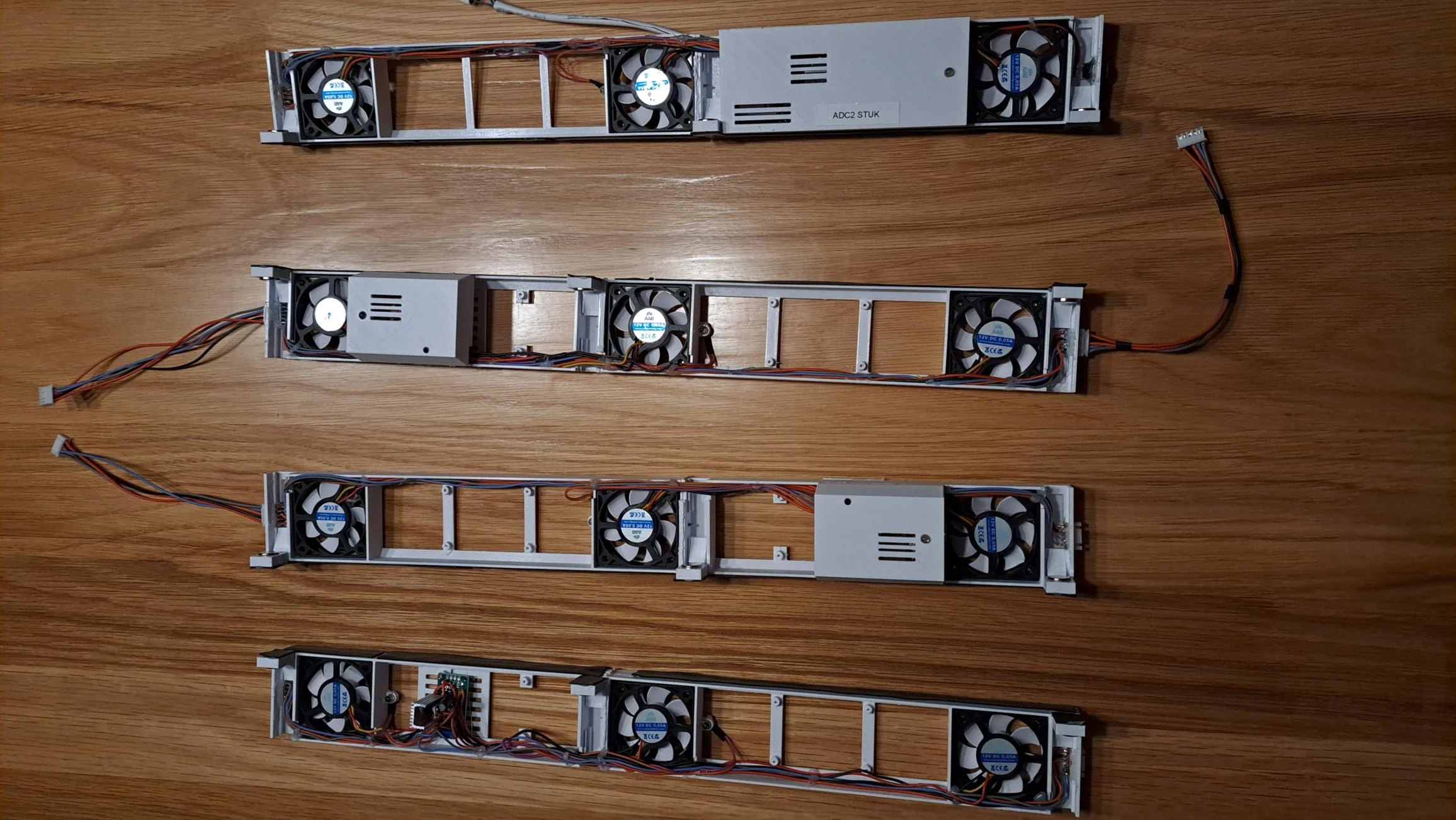 House radiator fan