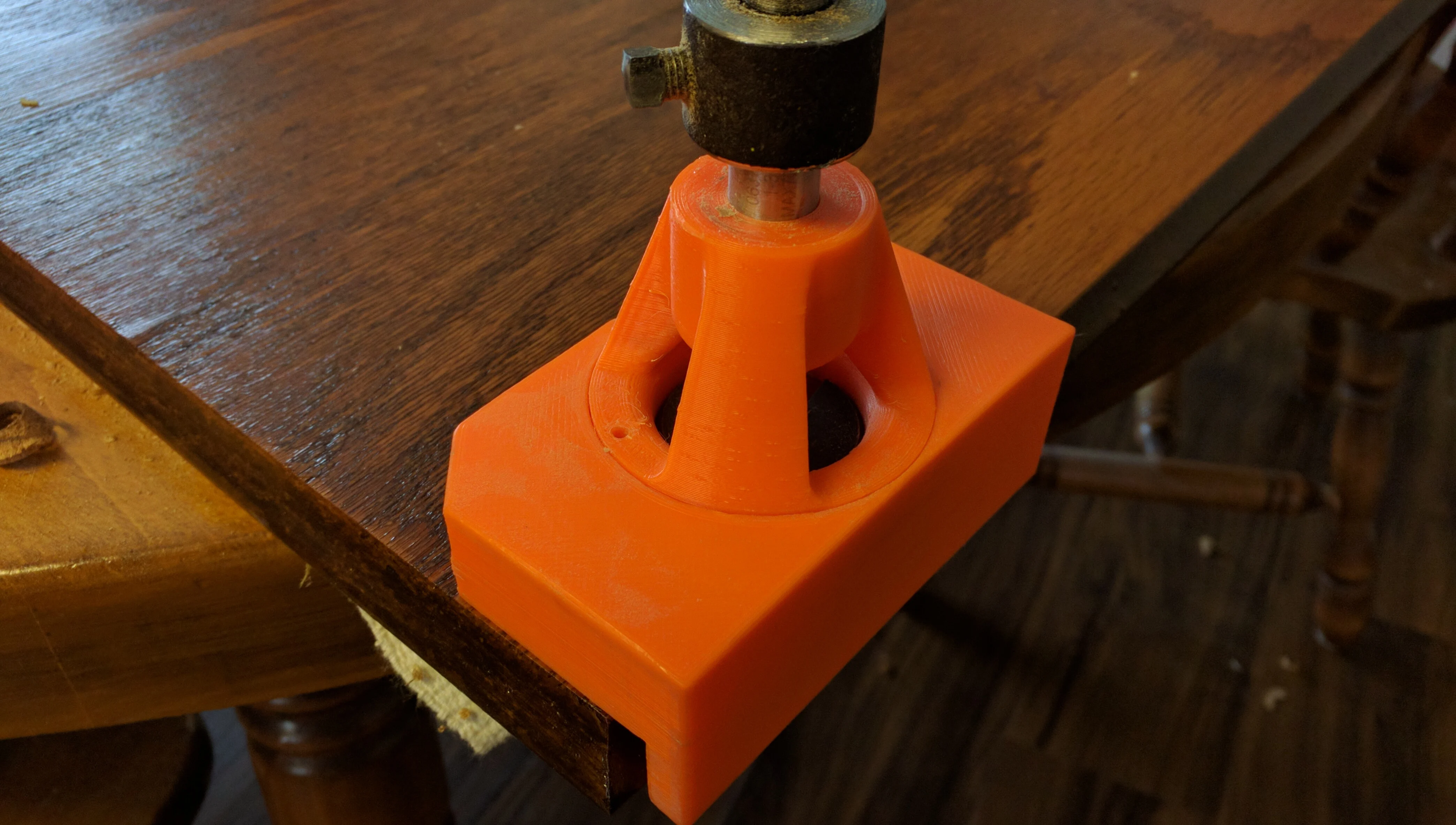 Cabinet pocket hinge jig