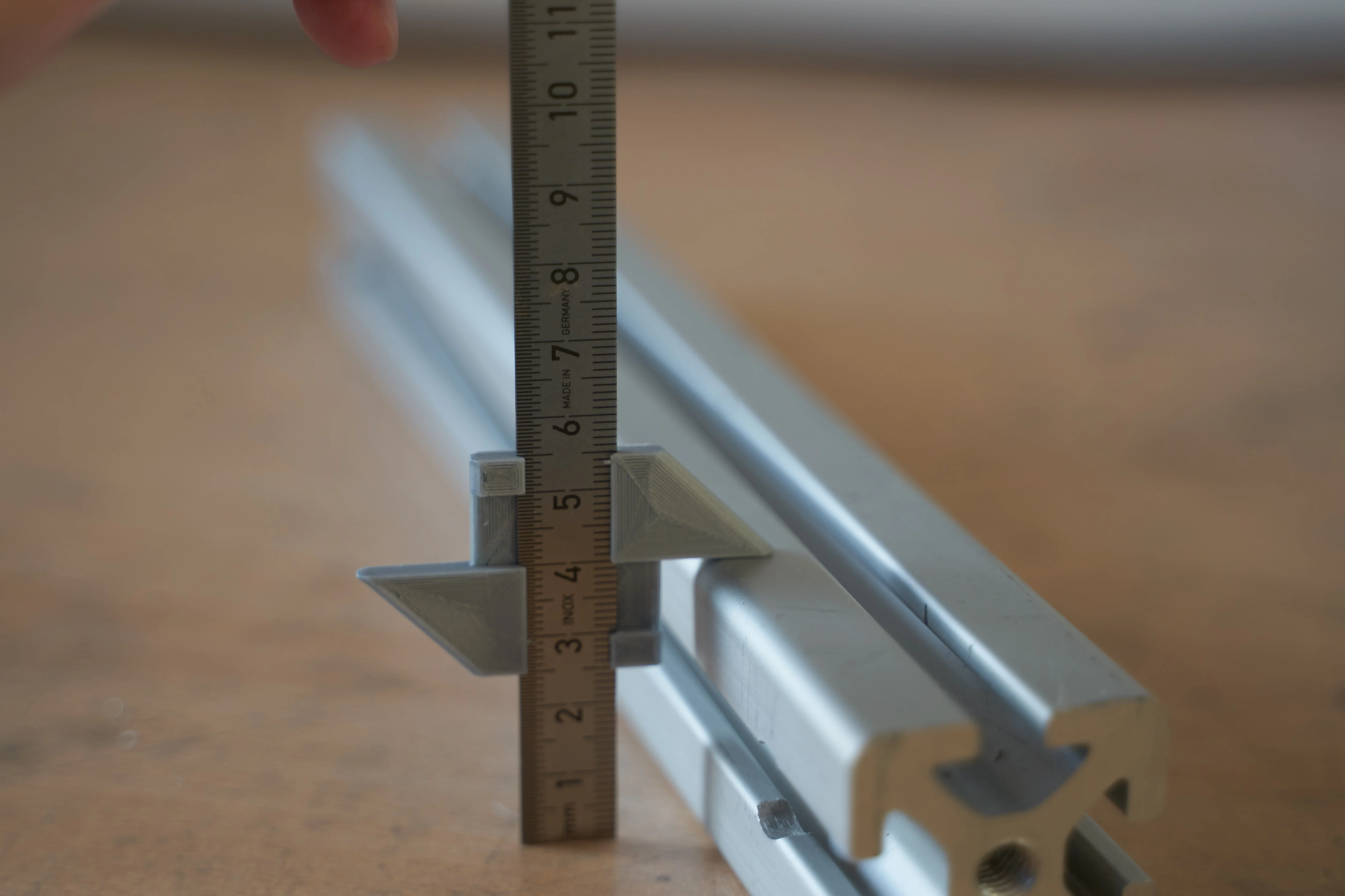 Caliper for steel ruler (13mm, 18mm, 30mm)