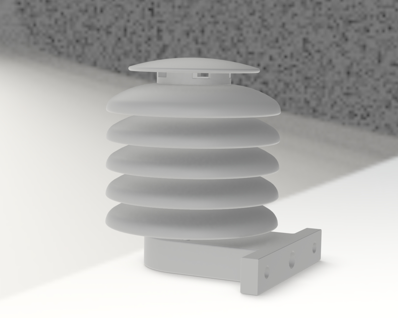 outdoor temperature sensor housing