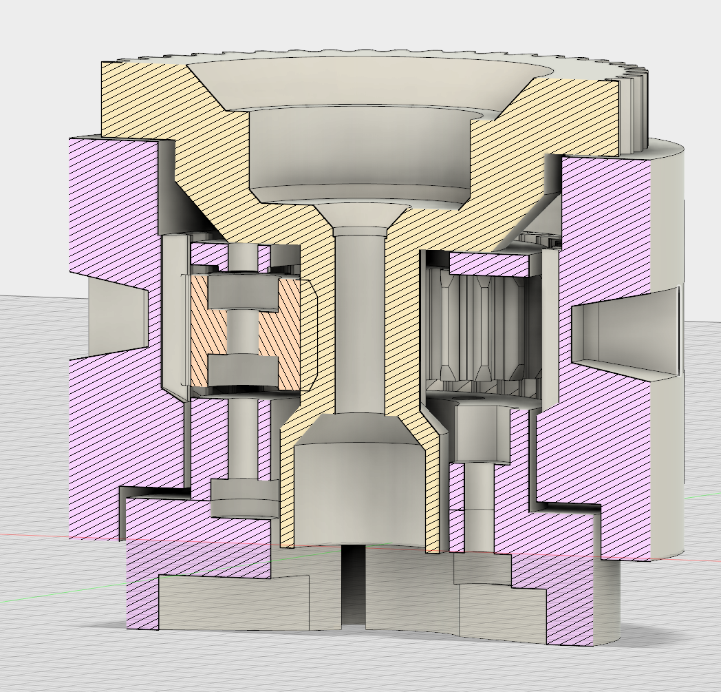 RC Speed Tank - Speed Reduction Planetary Gear