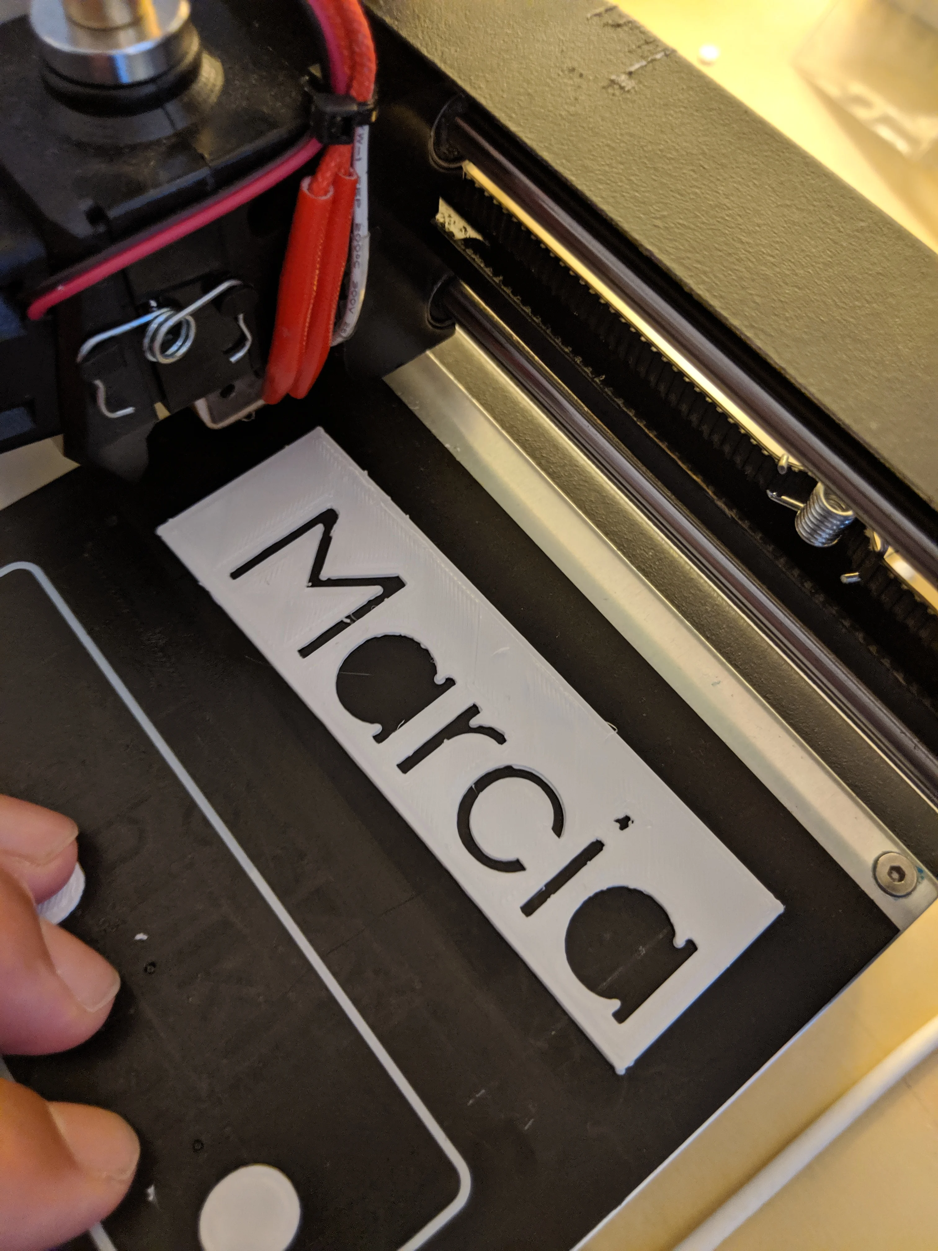 Kindergarten Name Stencil