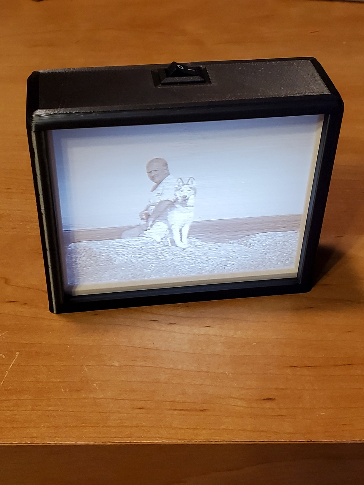 Battery Operated Lithophane Light Box