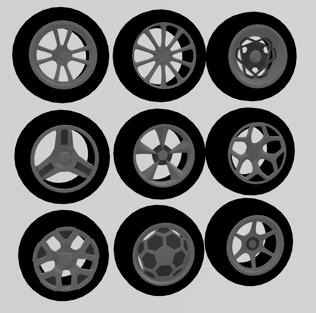 Rocket League Wheels