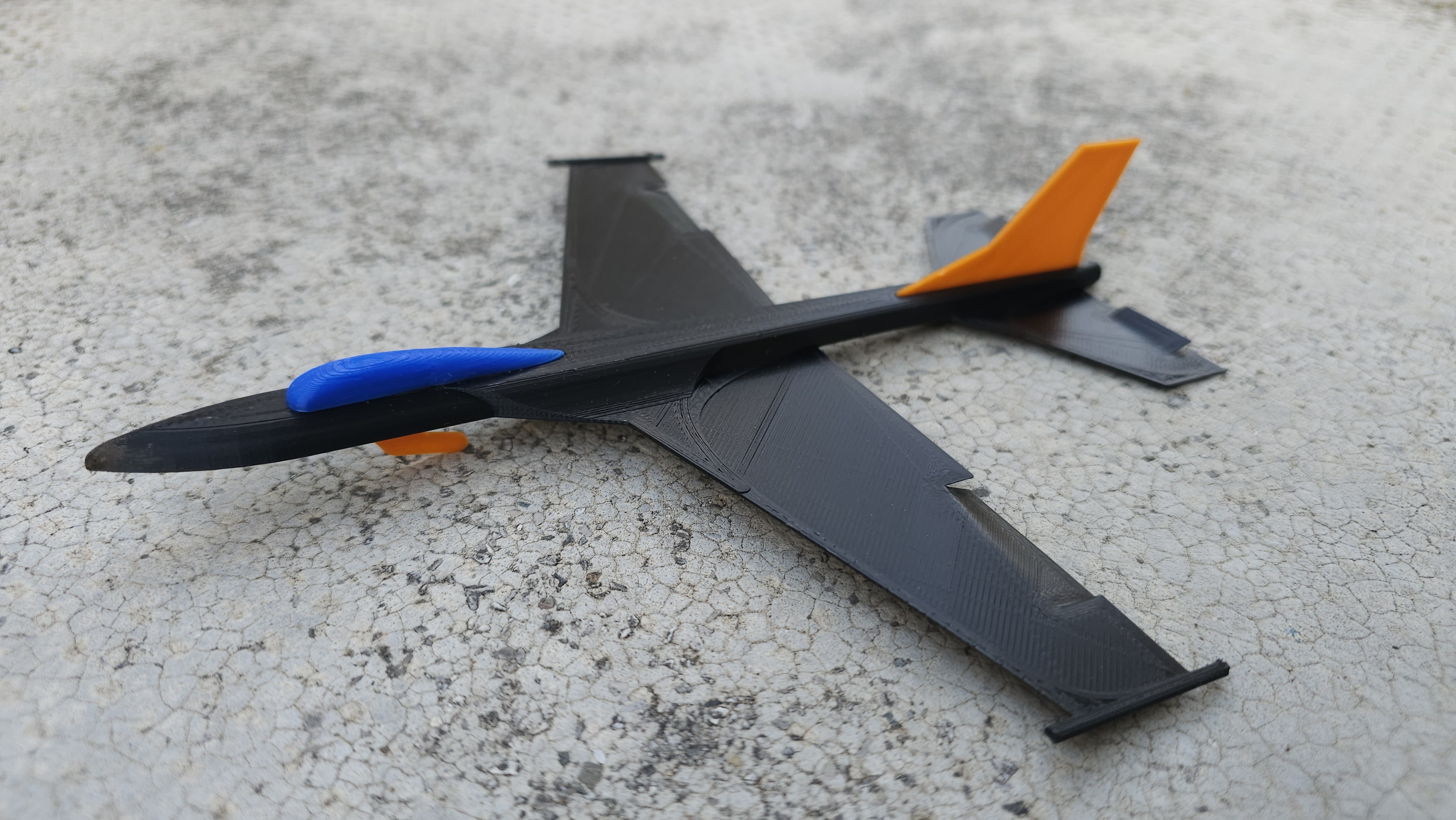 Slingshot Airplane Glider Toy (Avión Planeador F-16)