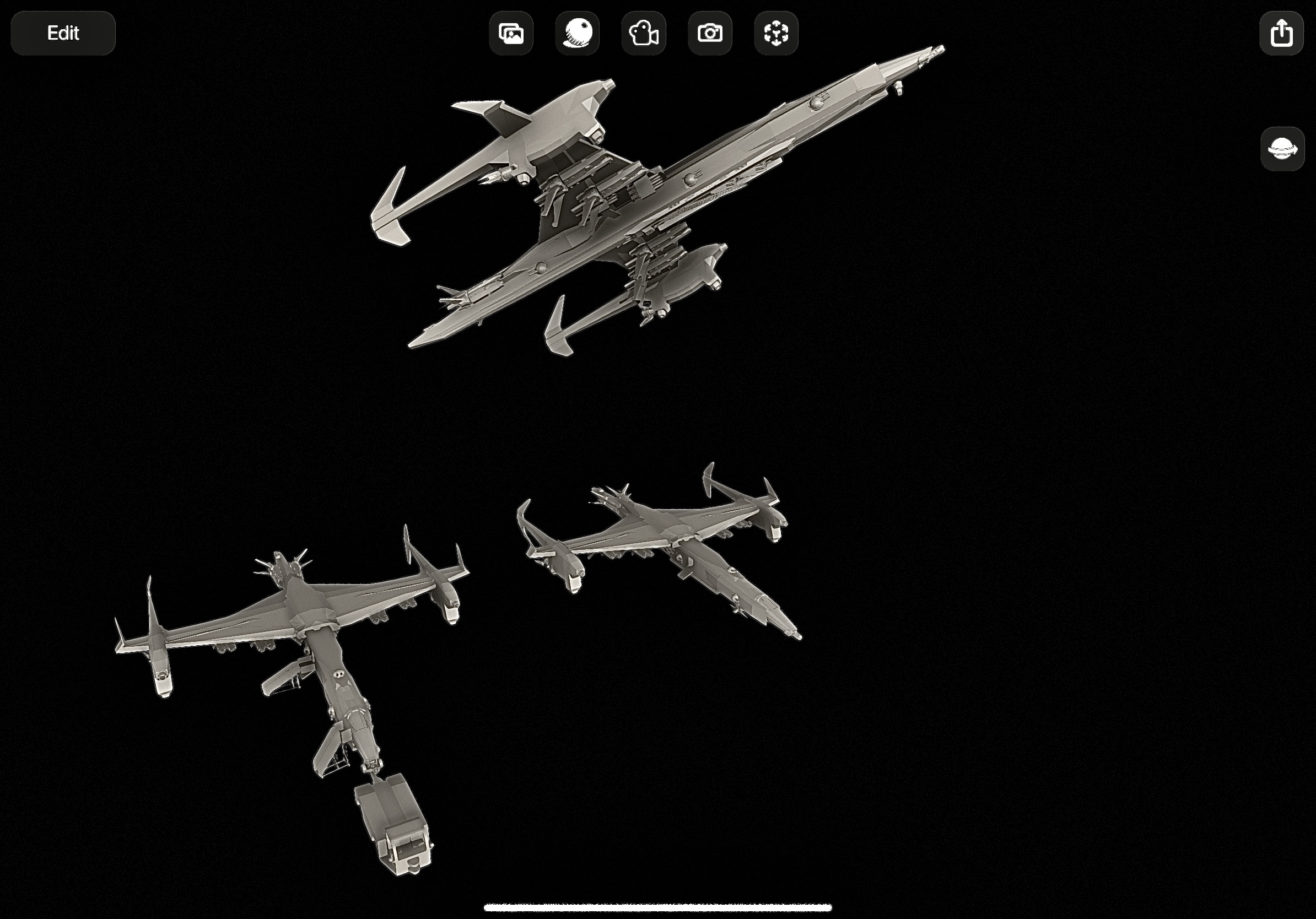 Earthforce Hercules Ground / Space & Boarding Capitol Bomber