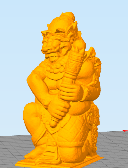 Drawapala, Bali Temple Guardian Statue