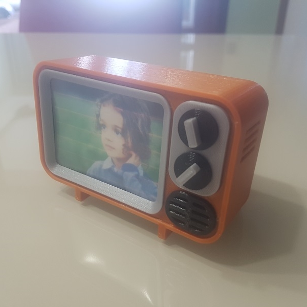 Old TV Photo Frame