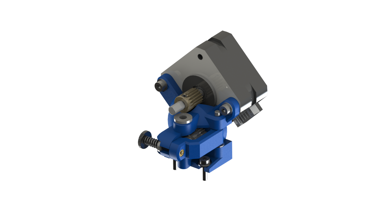 Compact direct drive extruder (Superfly remix)