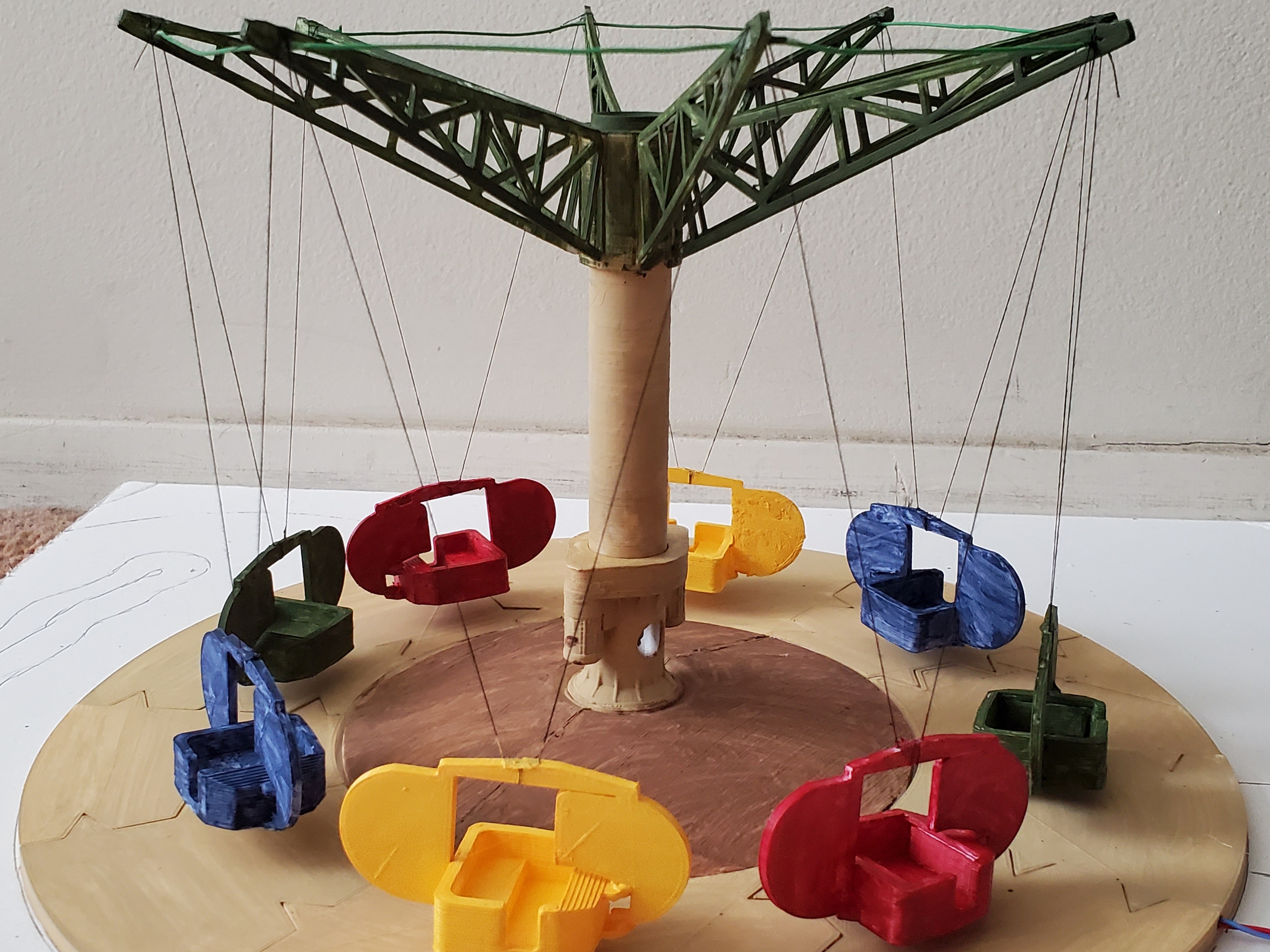 Flying Scooters Working Model