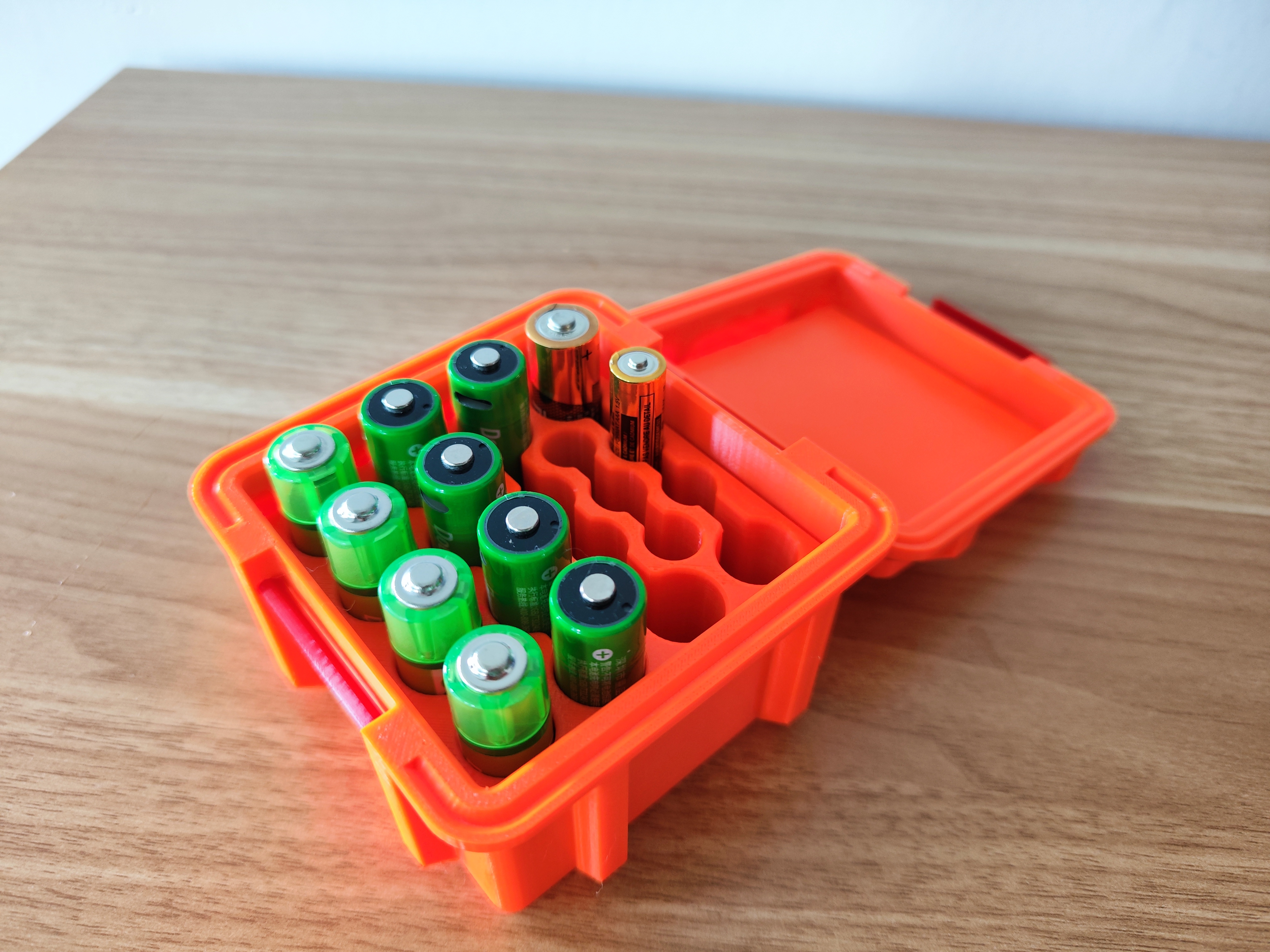 AAA&AA battery box 5号&7号电池收纳盒