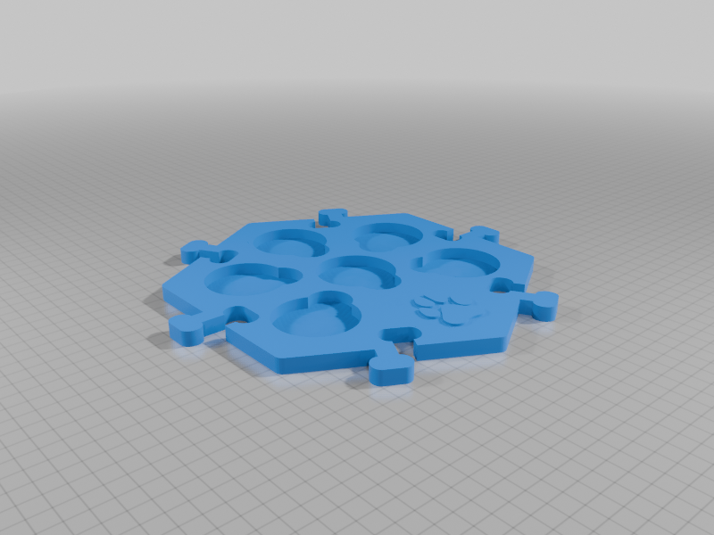 Hex Tile for Talking Pet Buttons