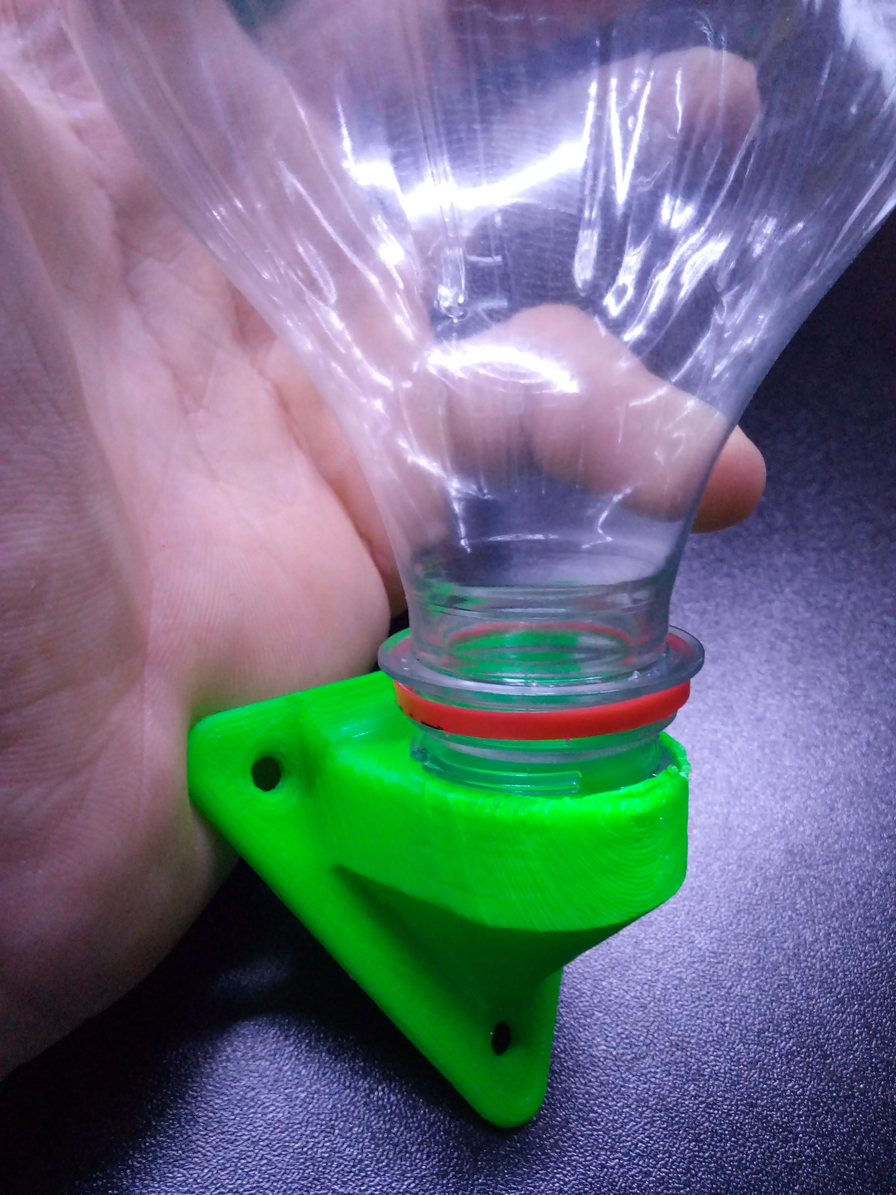 wall mount for bottle pot
