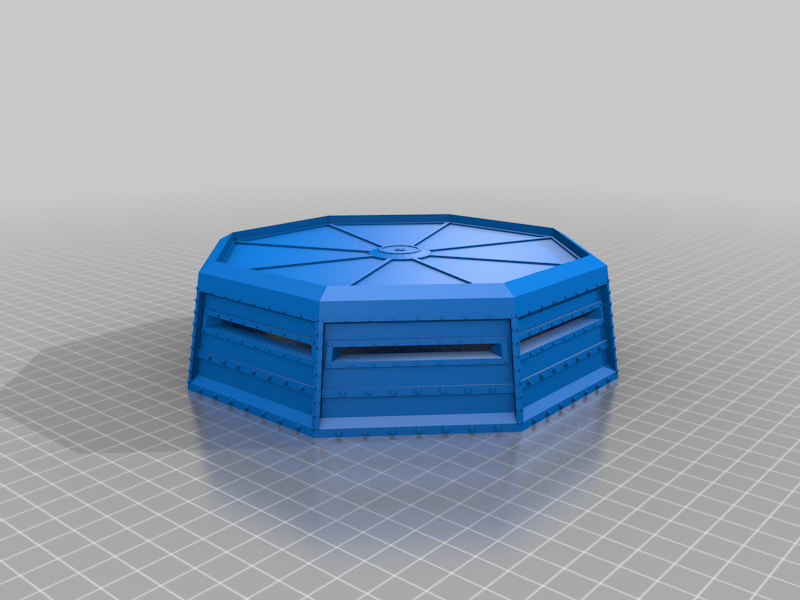 WH40K Aegis Octagonal Bunker